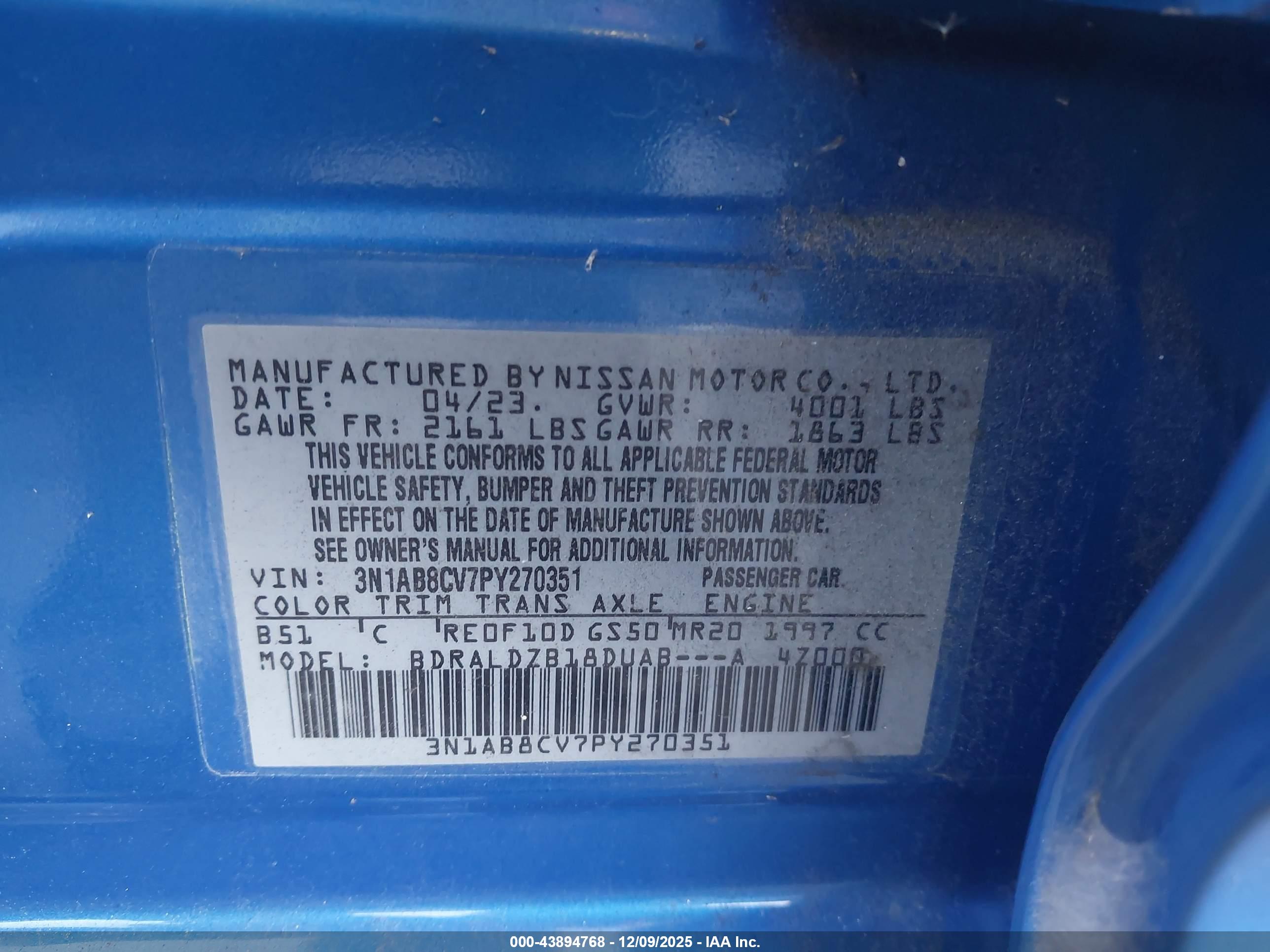 NISSAN SENTRA image 9