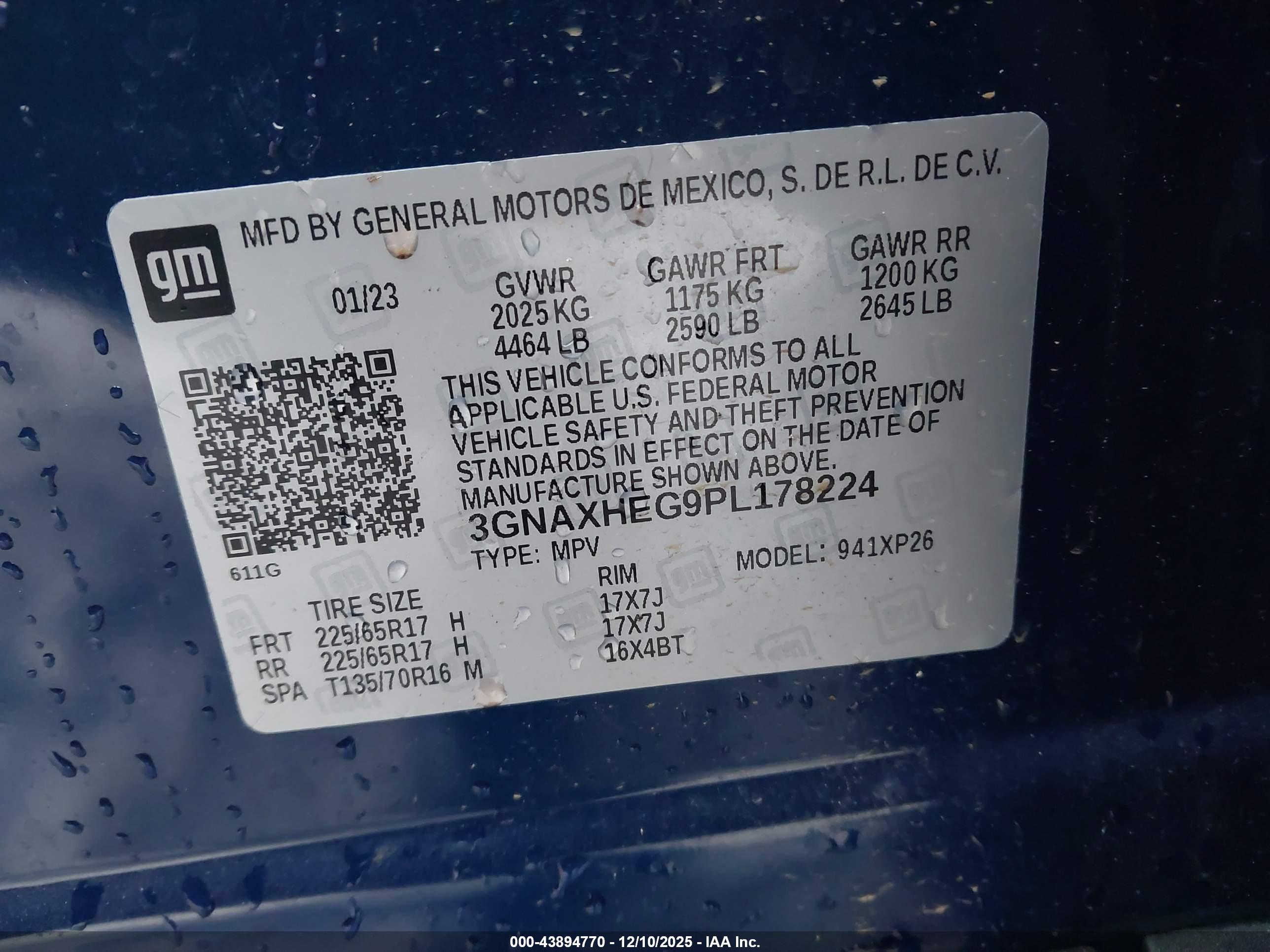 CHEVROLET EQUINOX image 9