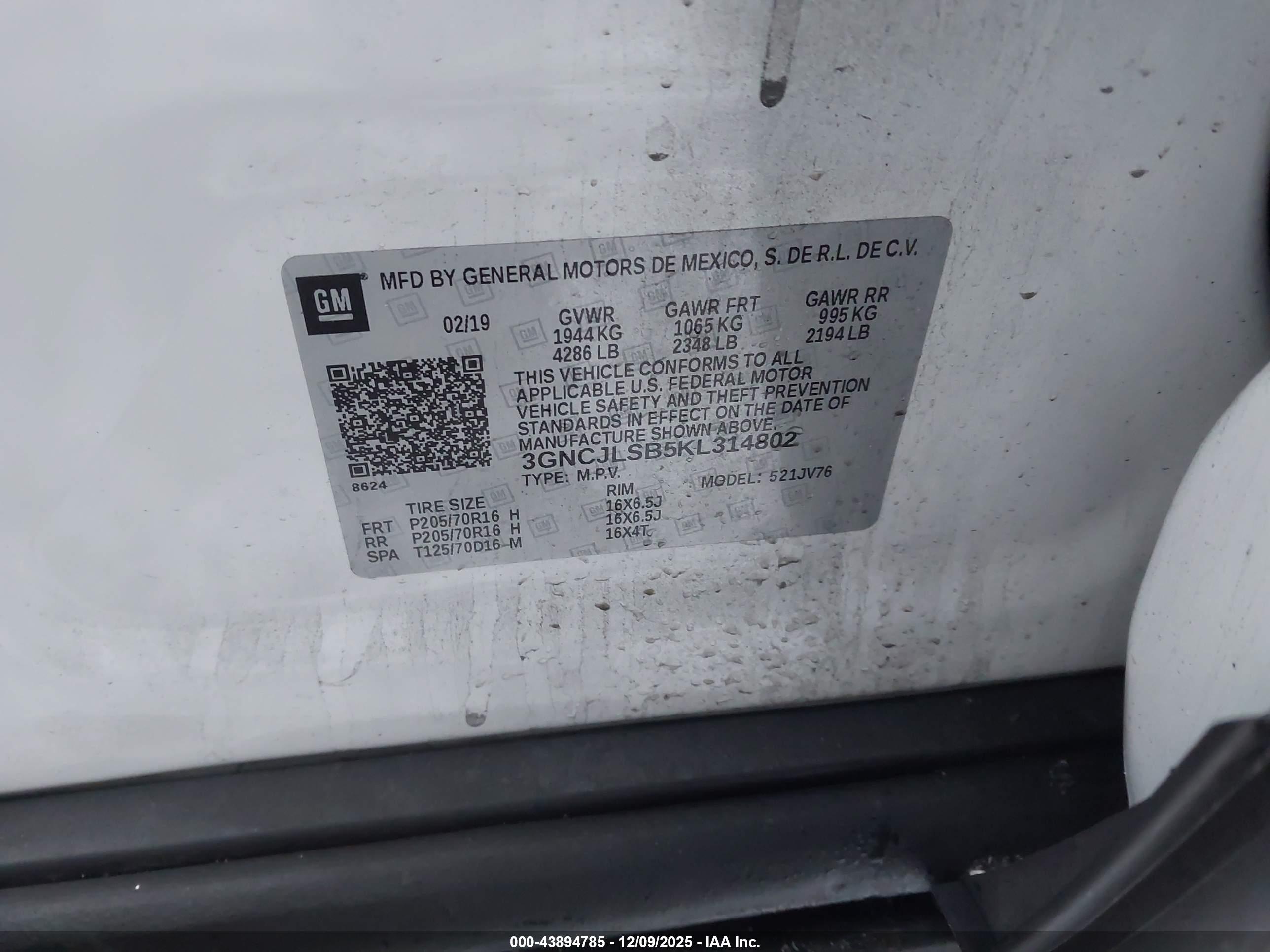 CHEVROLET TRAX image 9