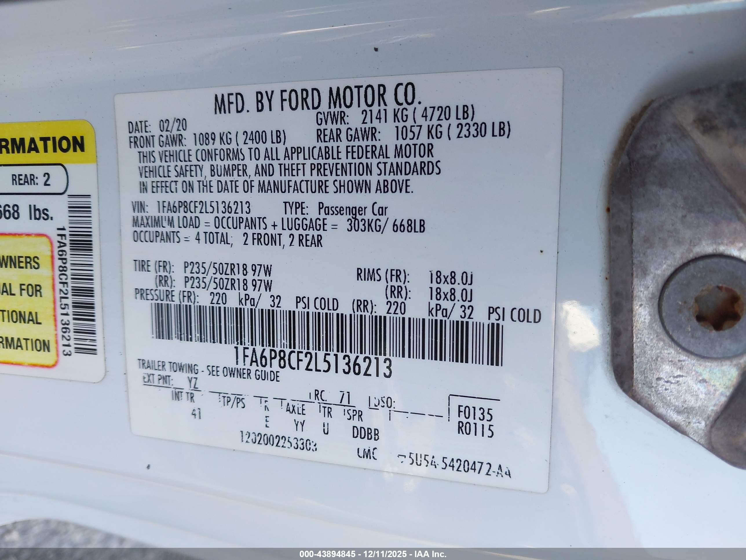 FORD MUSTANG image 9