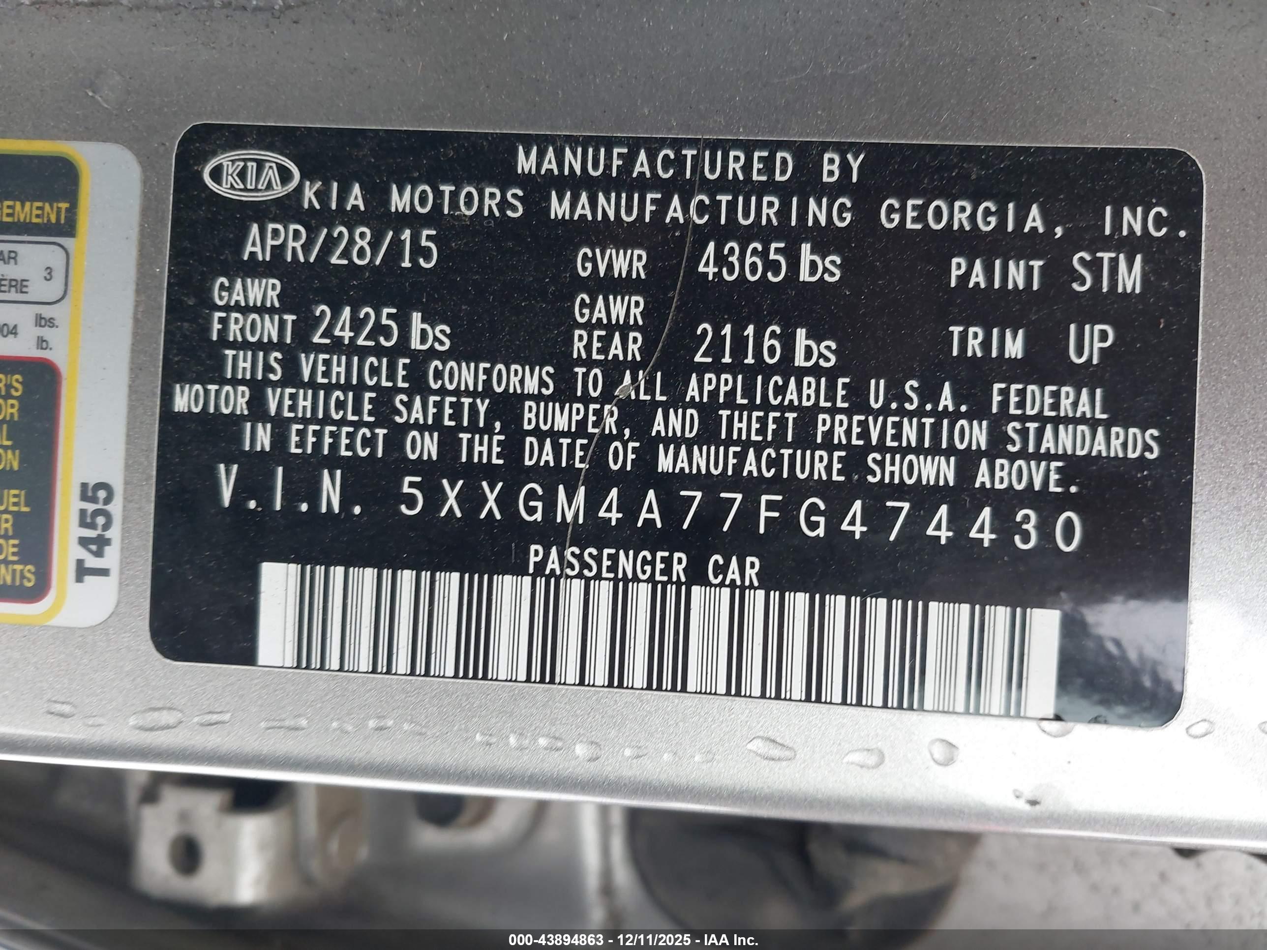 KIA OPTIMA image 9