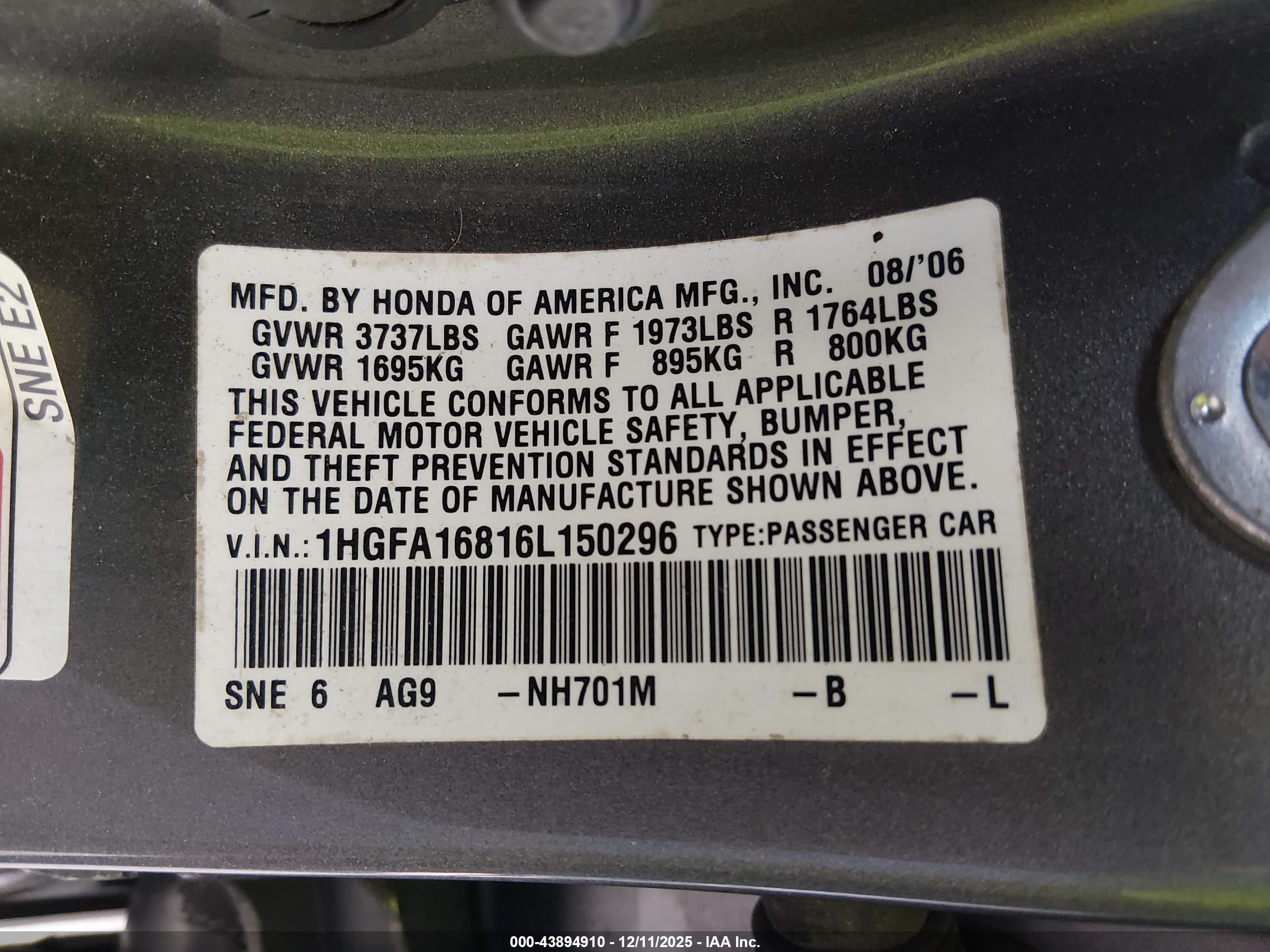 HONDA CIVIC image 9