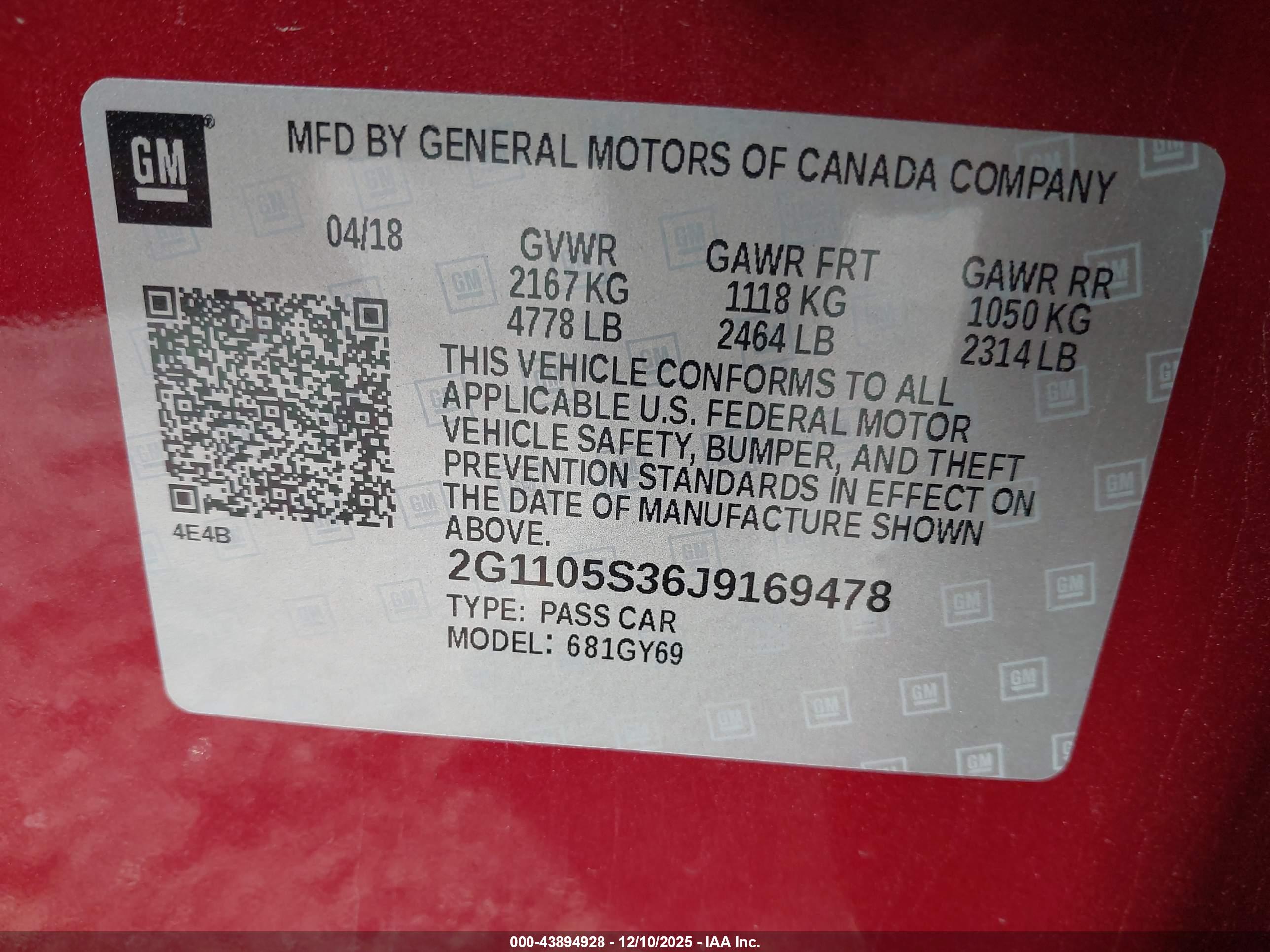 CHEVROLET IMPALA image 9