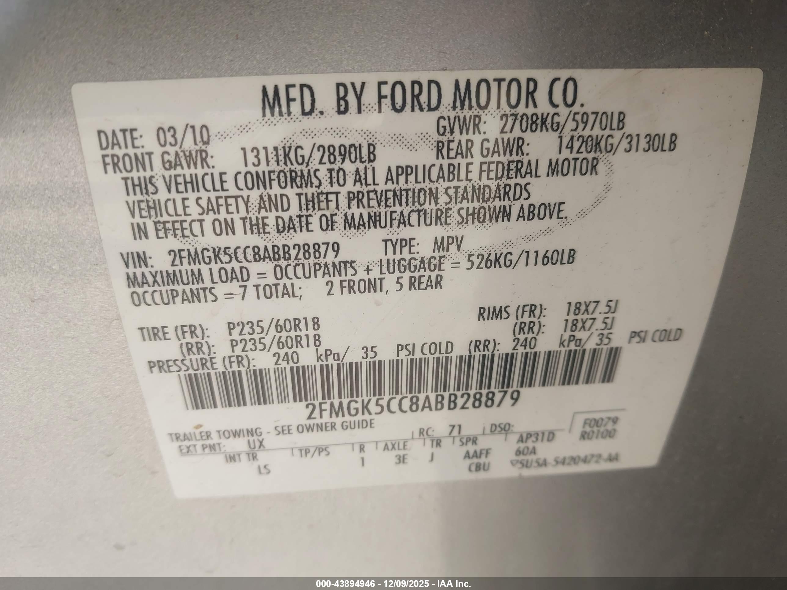 FORD FLEX image 9