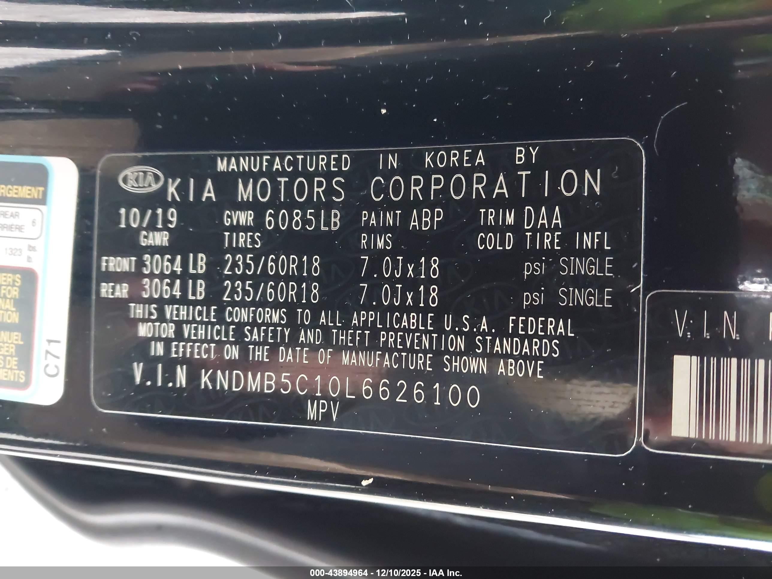 KIA SEDONA image 9
