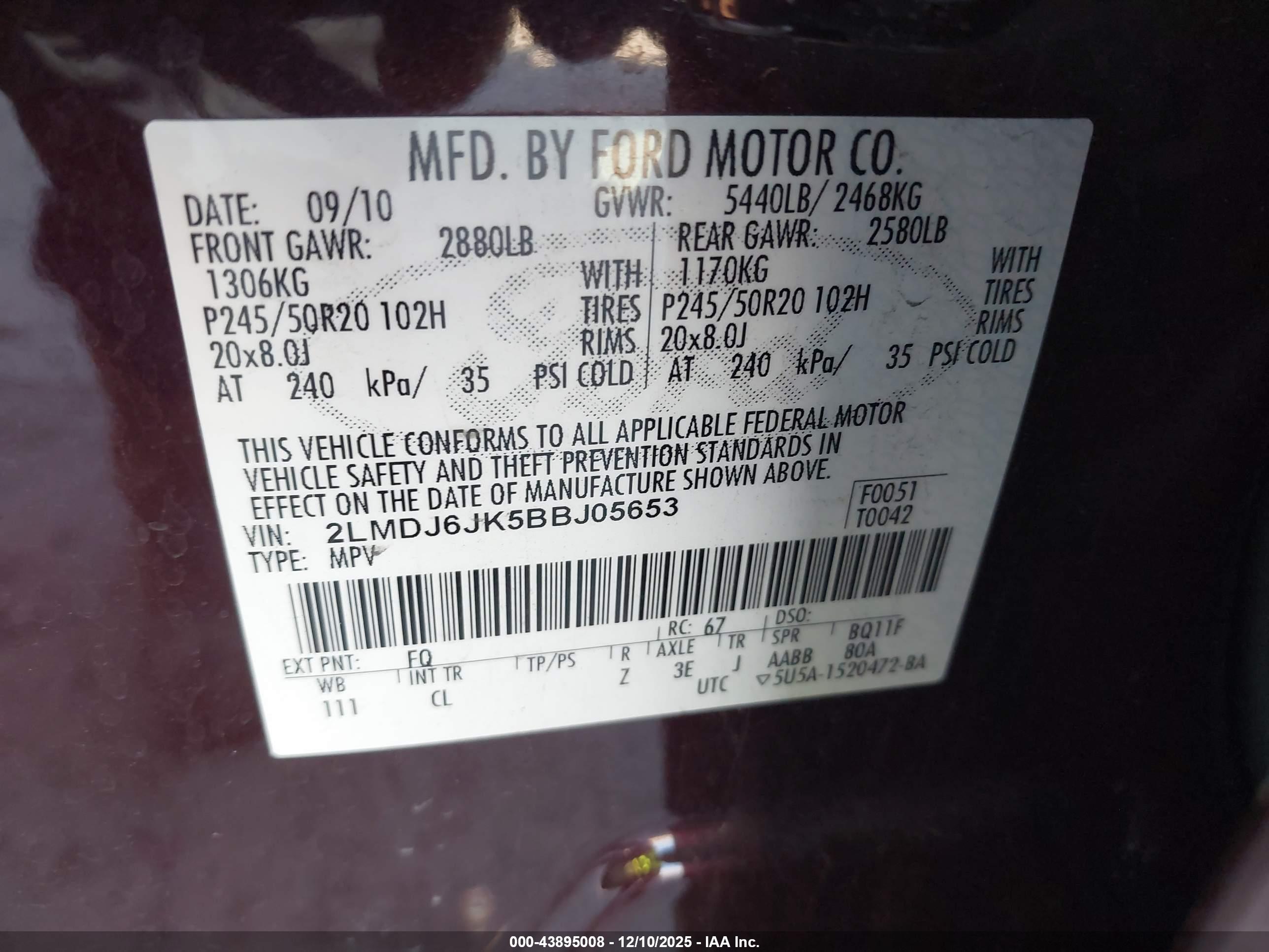 LINCOLN MKX image 9