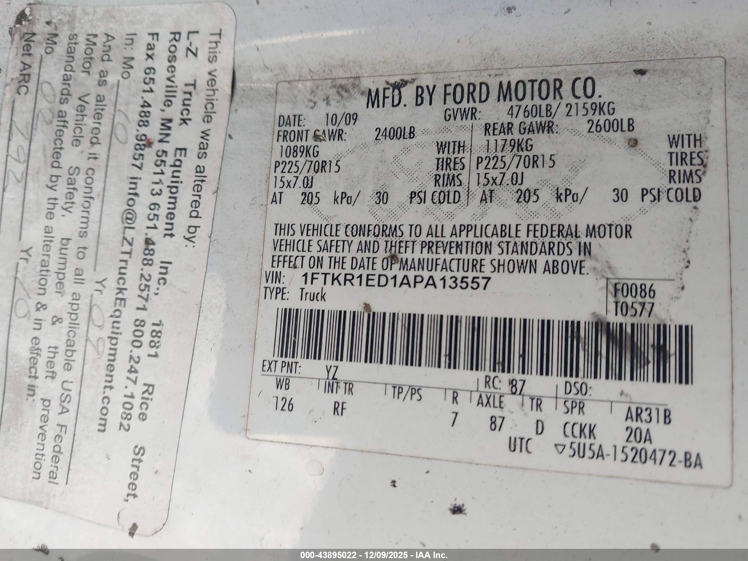 FORD RANGER image 9