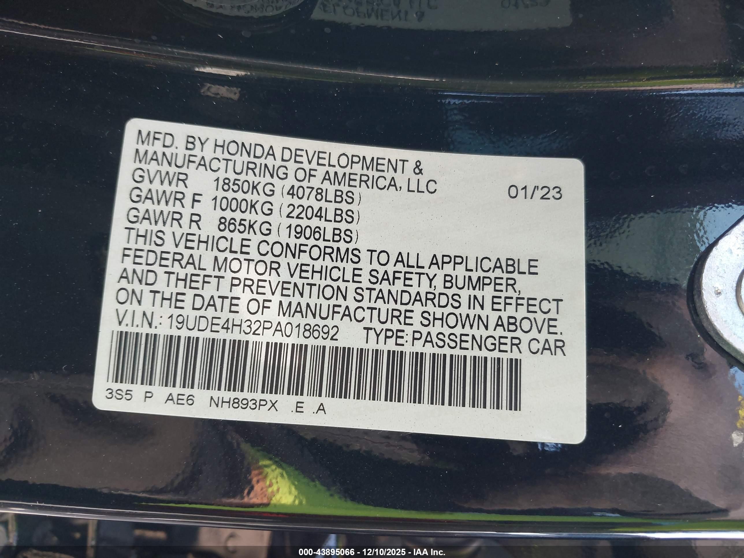 ACURA INTEGRA image 9