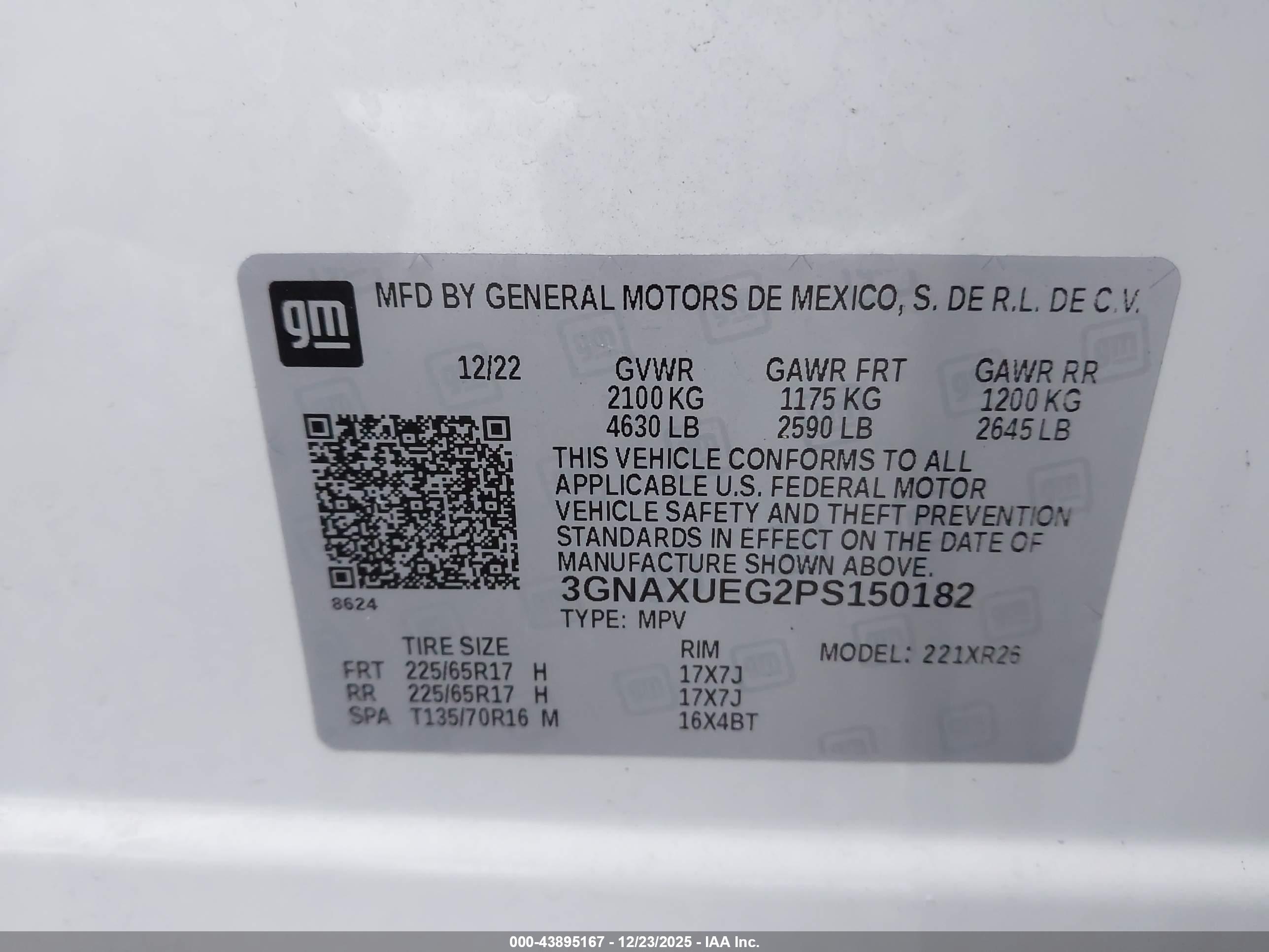 CHEVROLET EQUINOX image 9