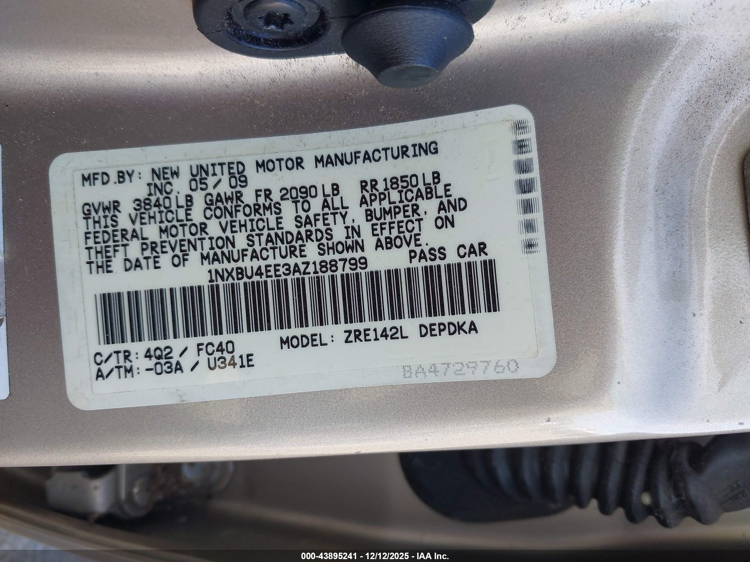 TOYOTA COROLLA image 9