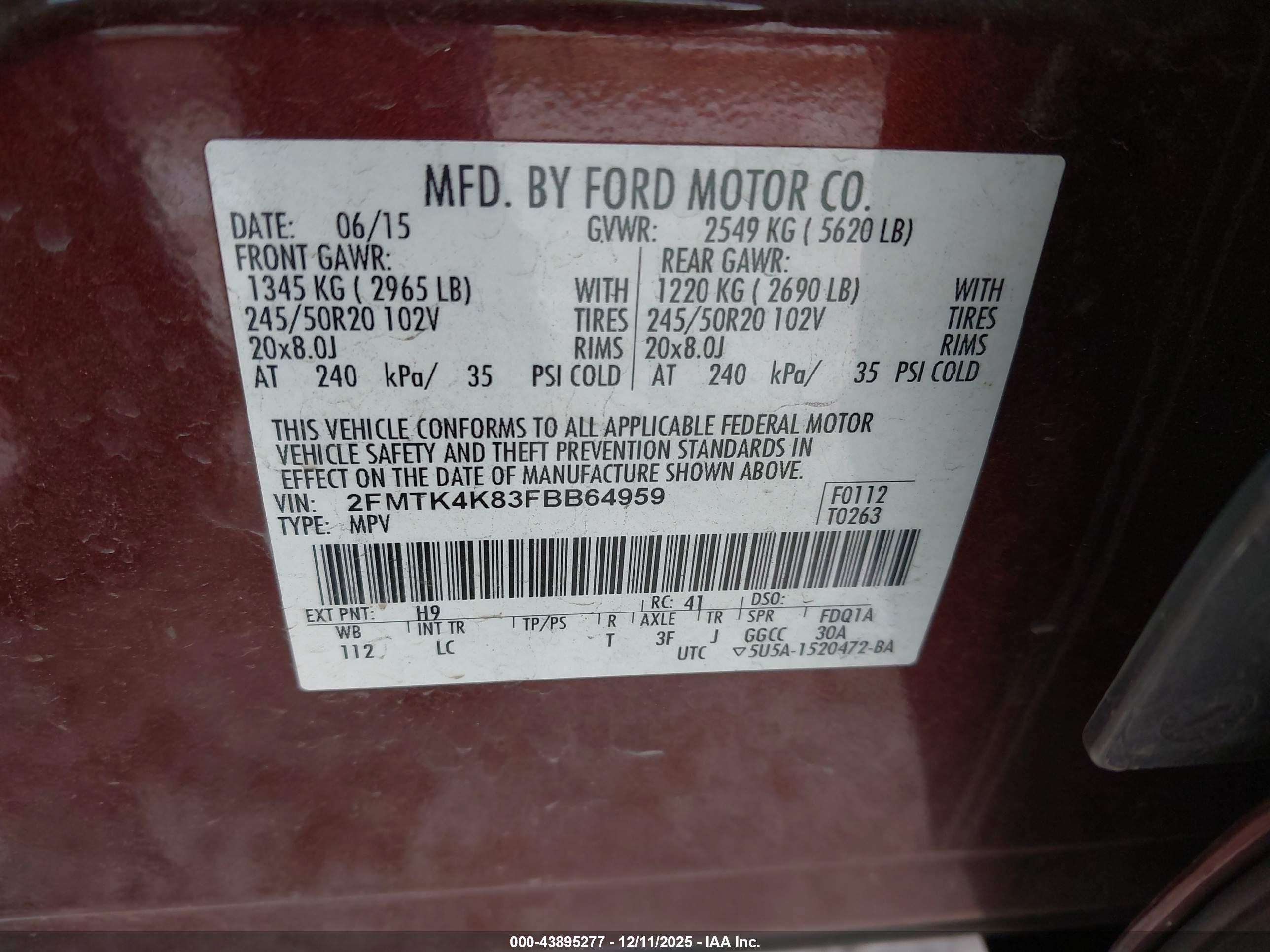 FORD EDGE image 9