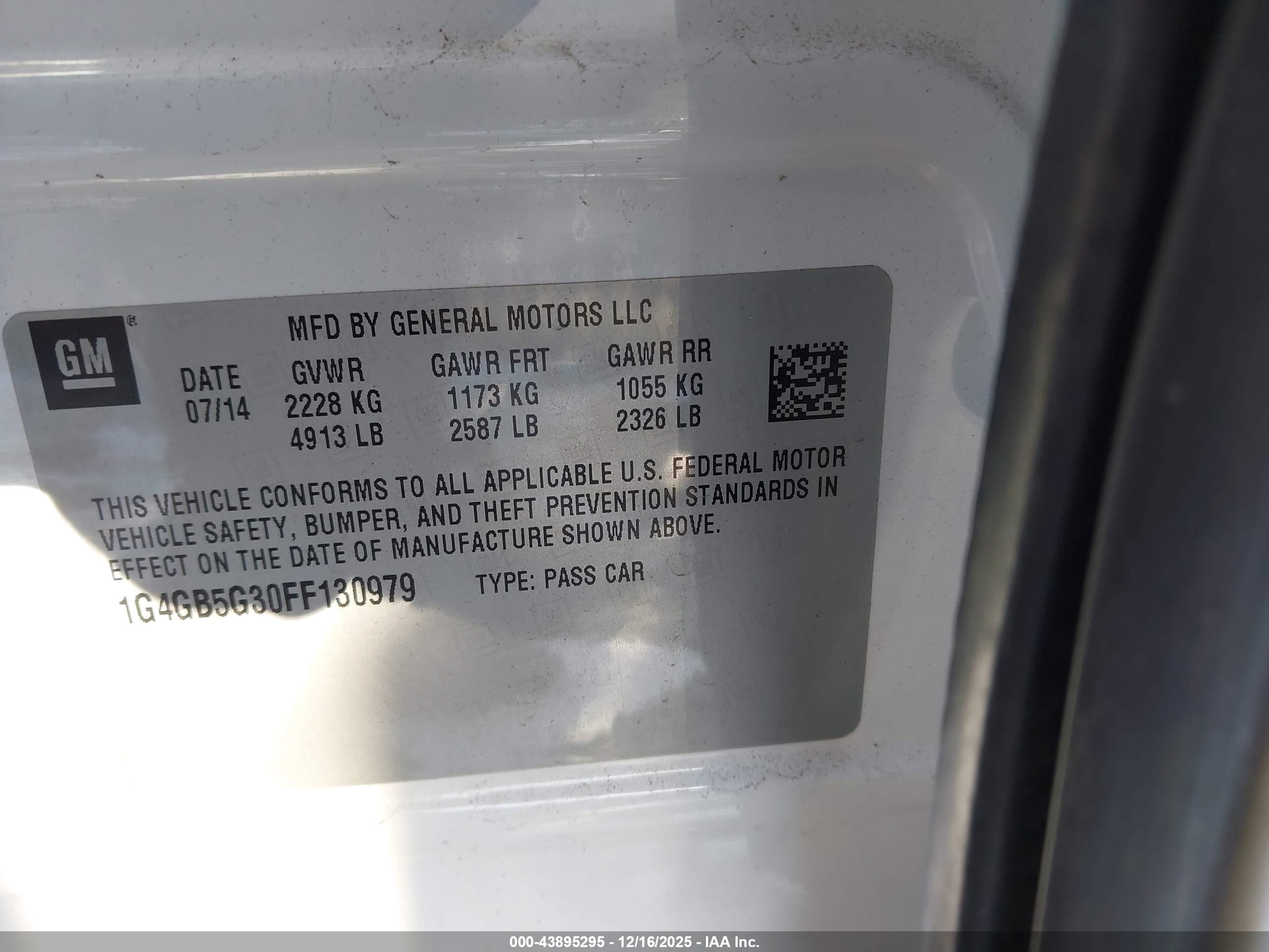 BUICK LACROSSE image 9