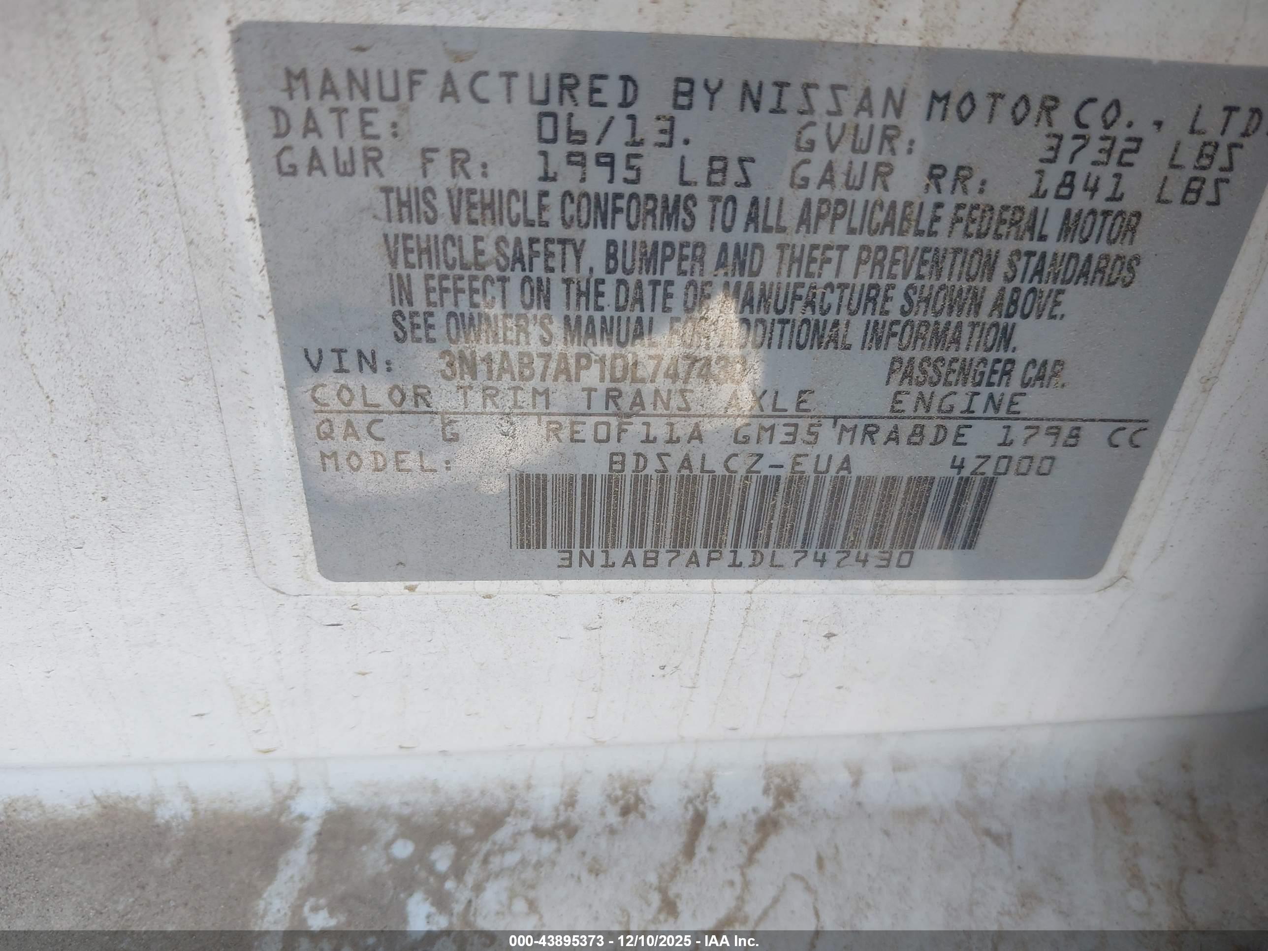 NISSAN SENTRA image 9