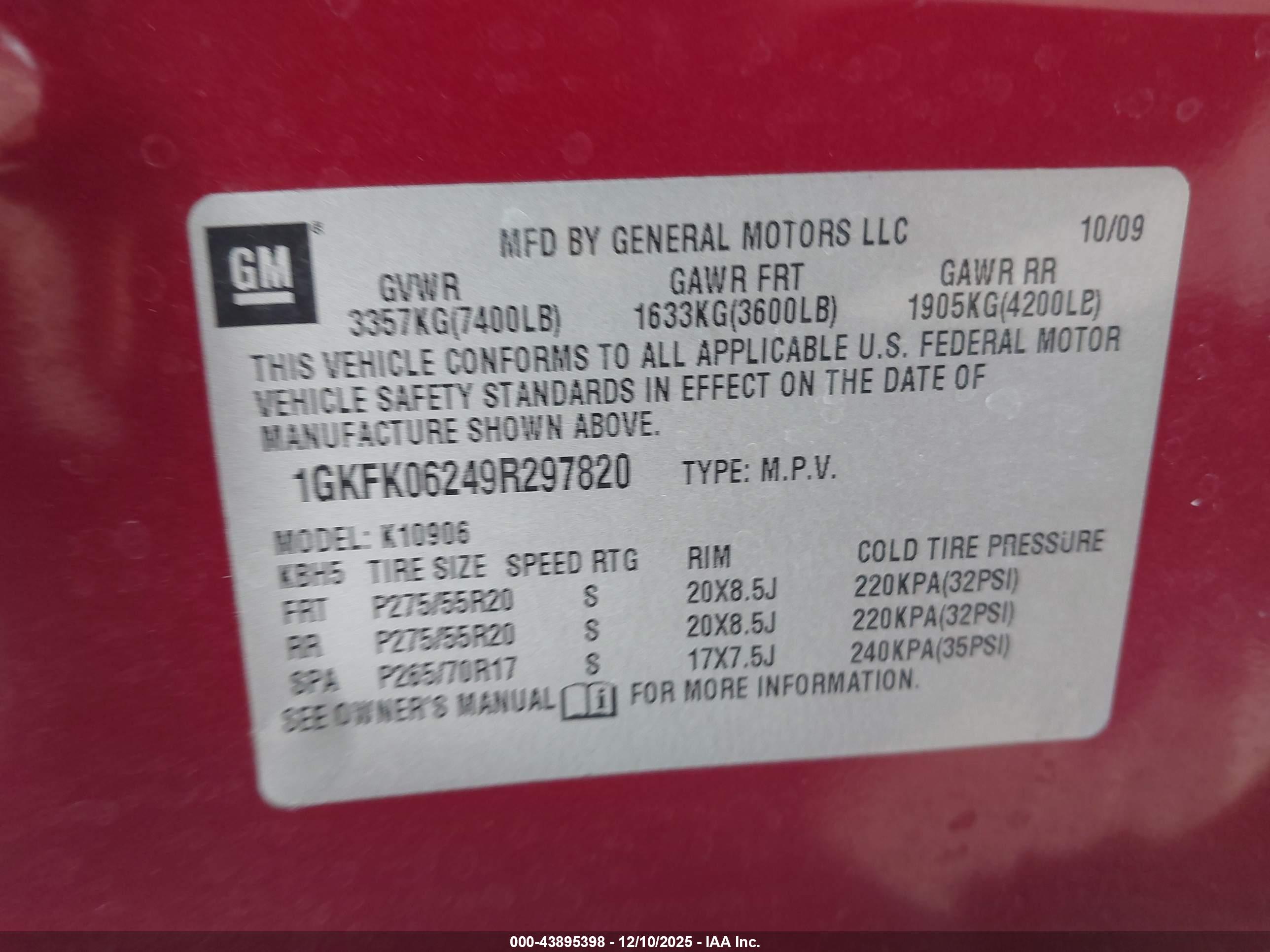 GMC YUKON image 9