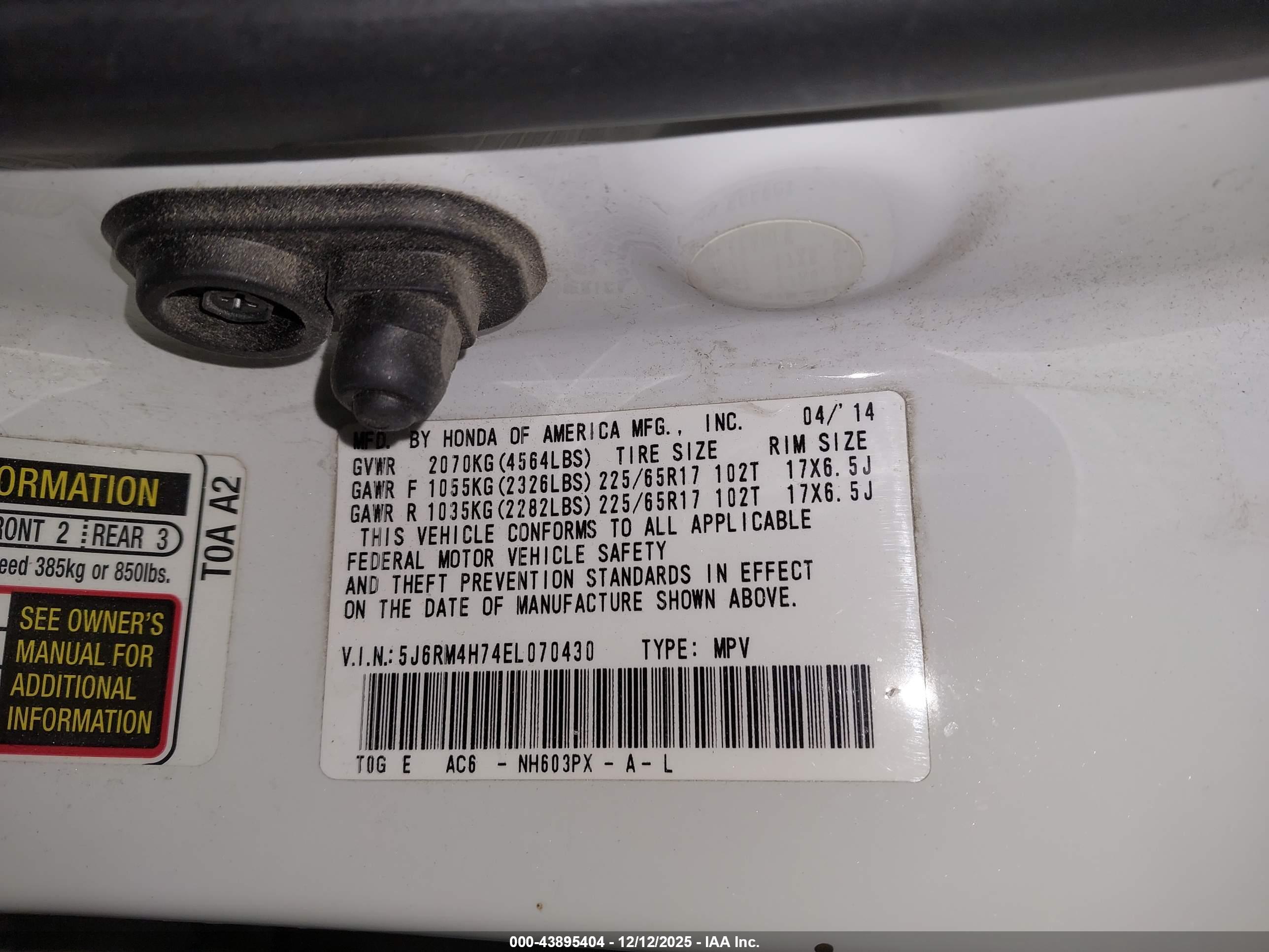 HONDA CR-V image 9