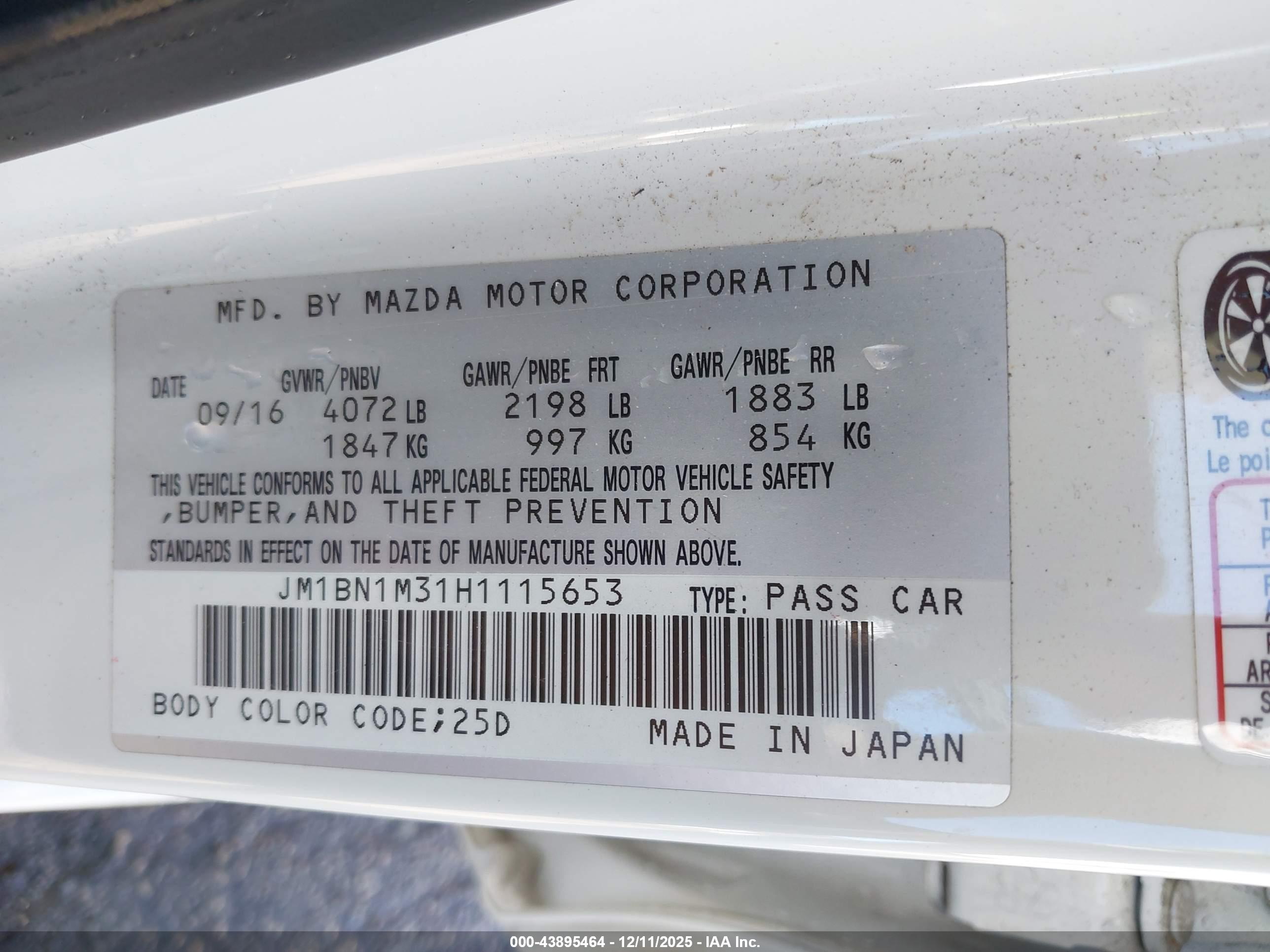 MAZDA MAZDA3 image 9