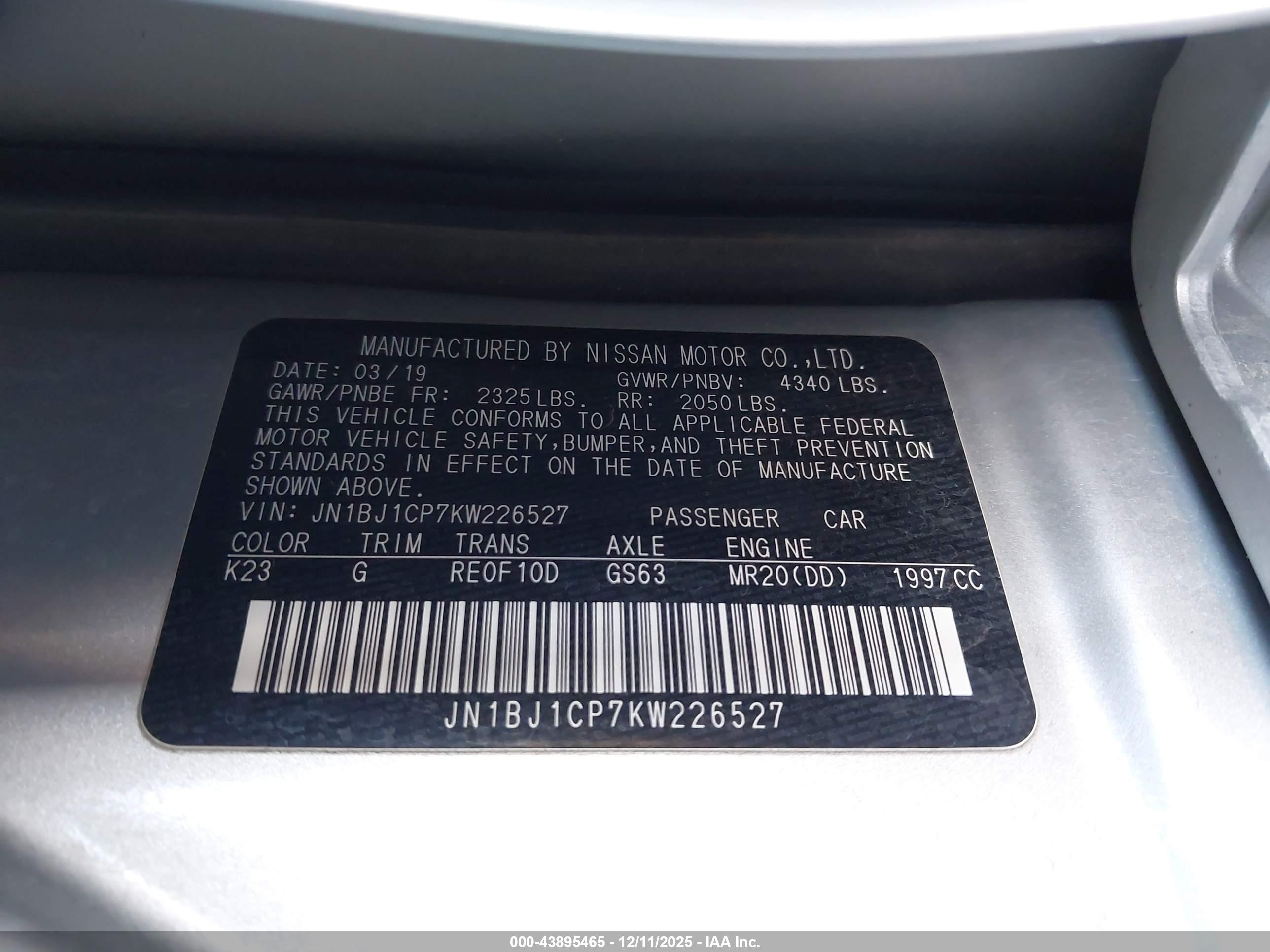 NISSAN ROGUE image 9