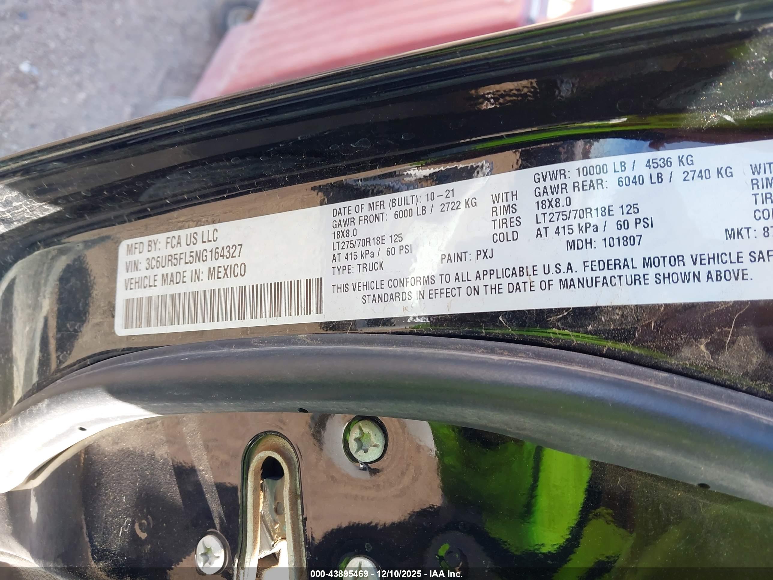 RAM 2500 image 9