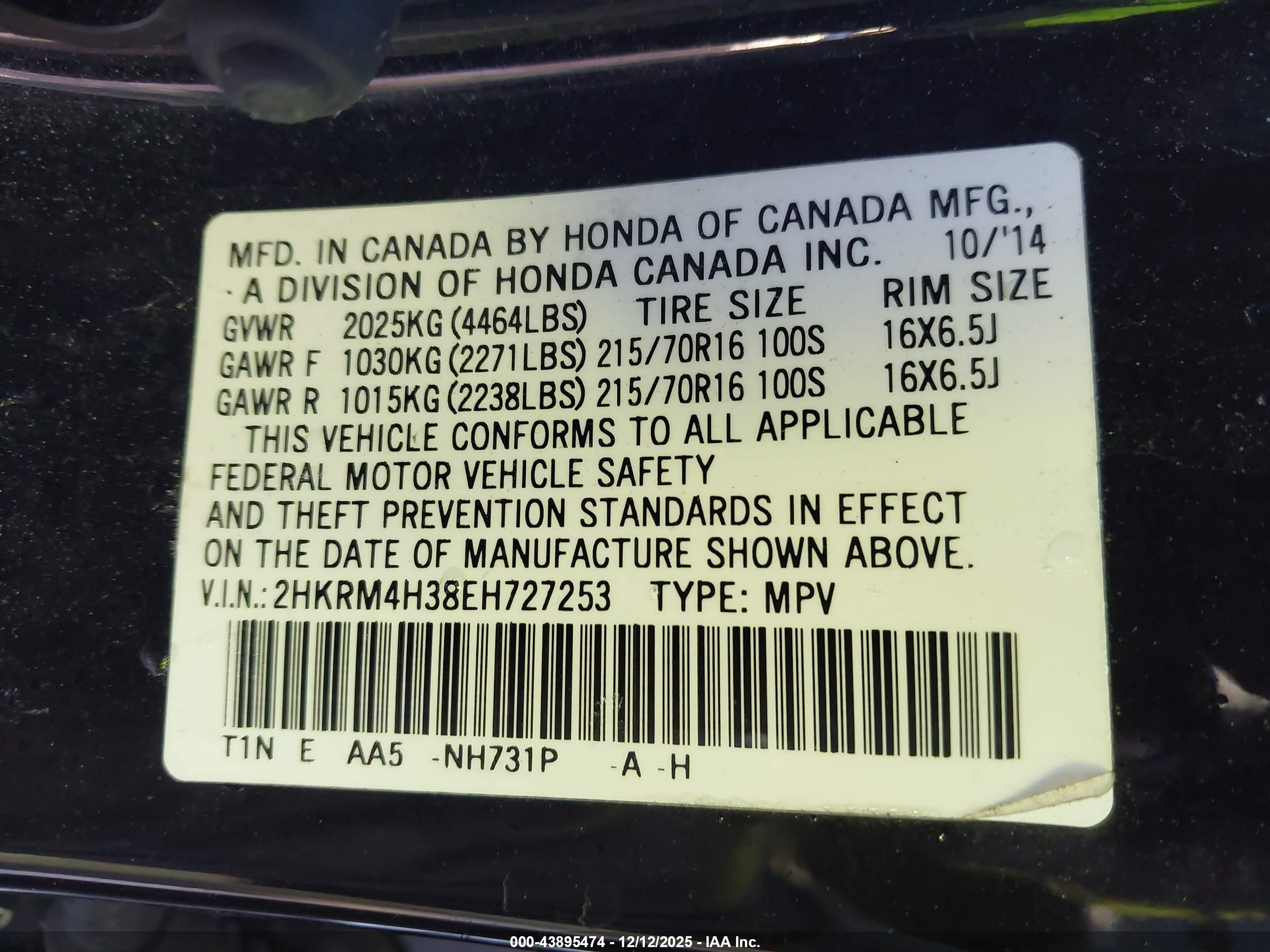 HONDA CR-V image 9