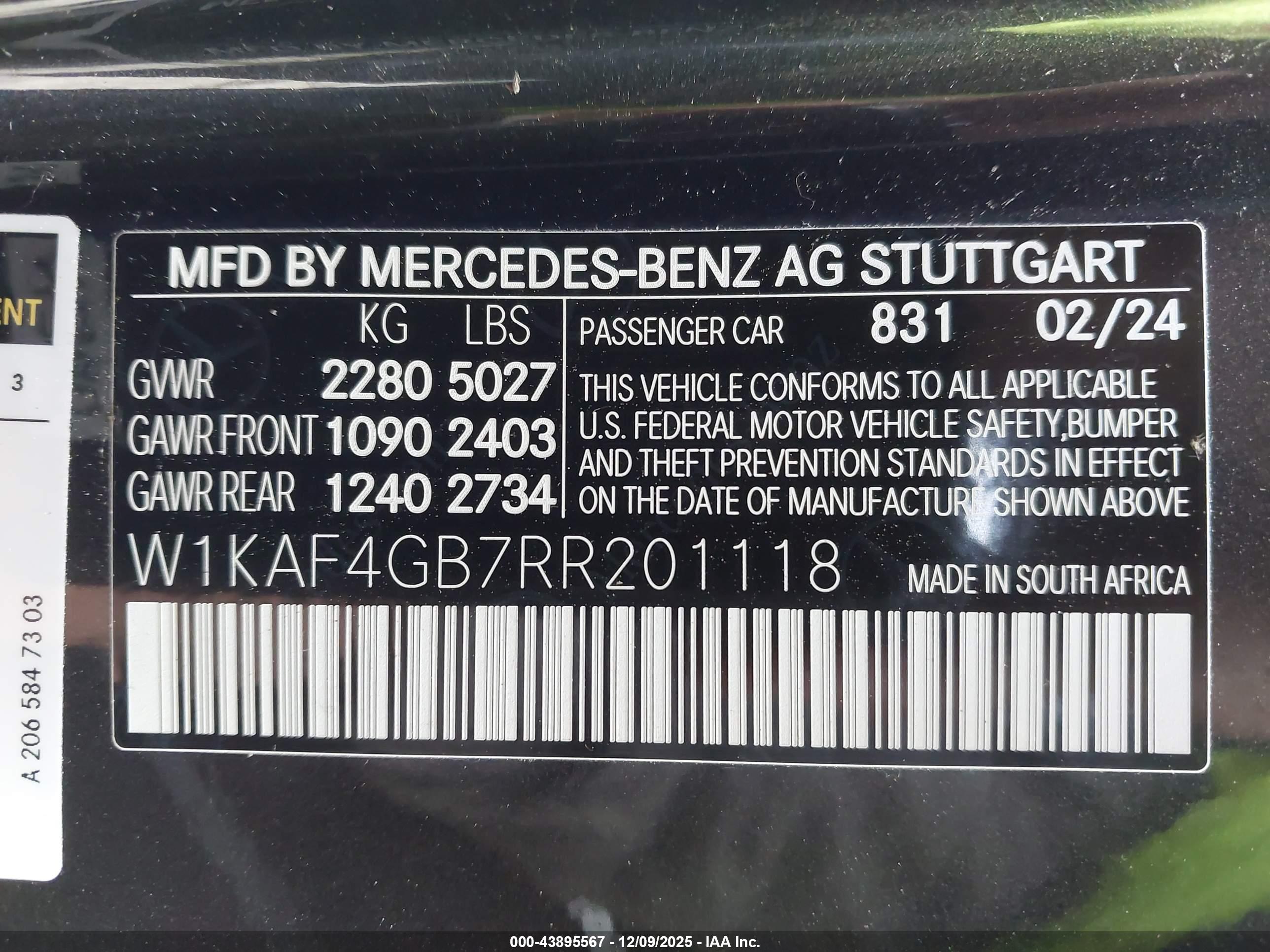 MERCEDES-BENZ C image 9