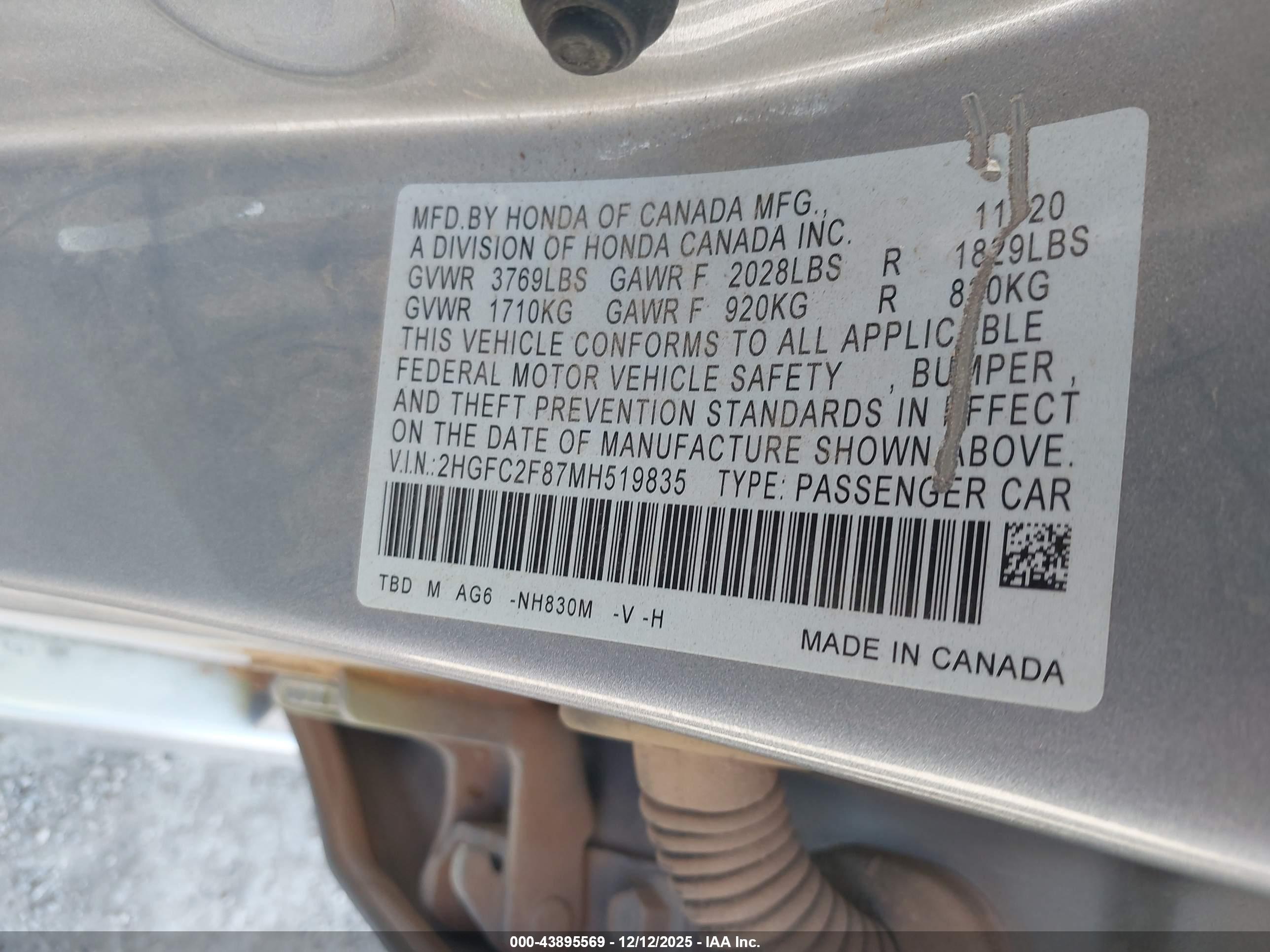 HONDA CIVIC image 9