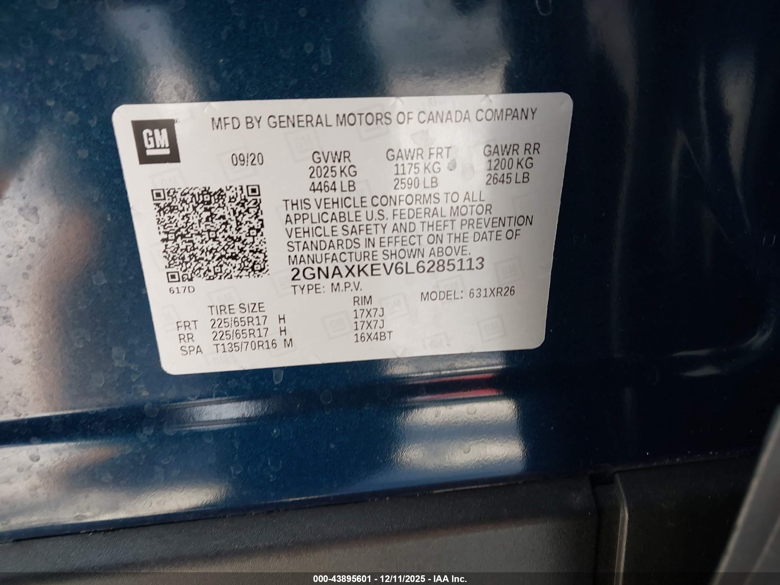 CHEVROLET EQUINOX image 9