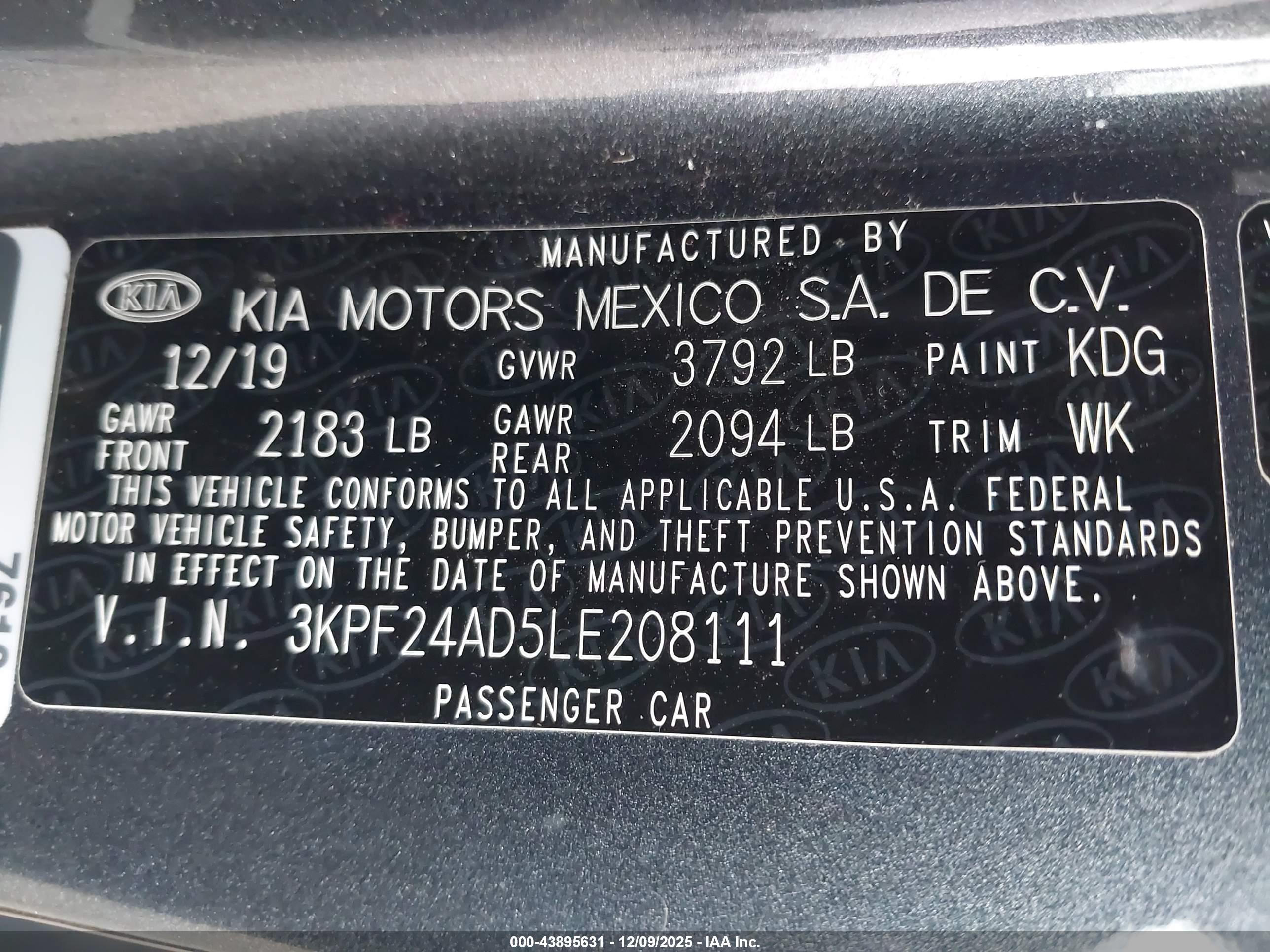 KIA FORTE image 9