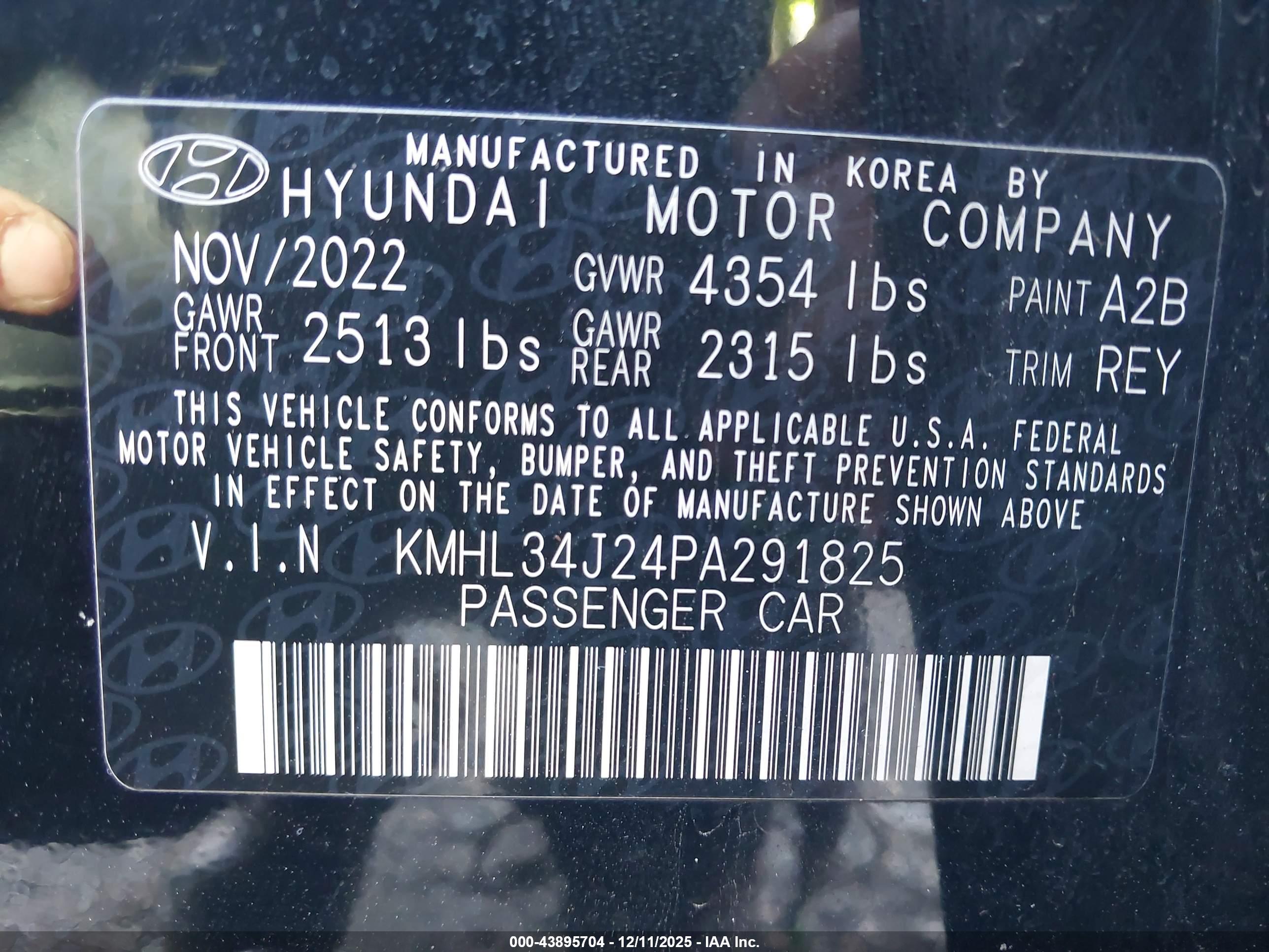 HYUNDAI SONATA image 9