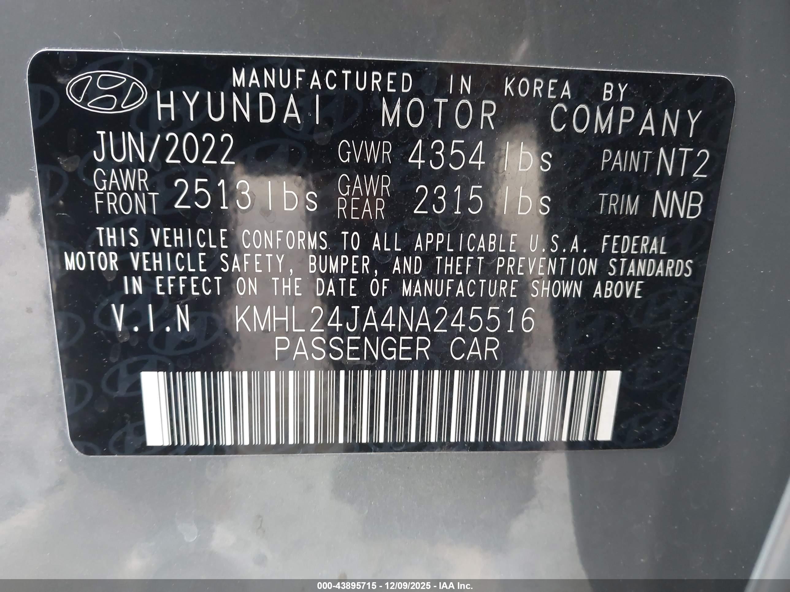 HYUNDAI SONATA image 9