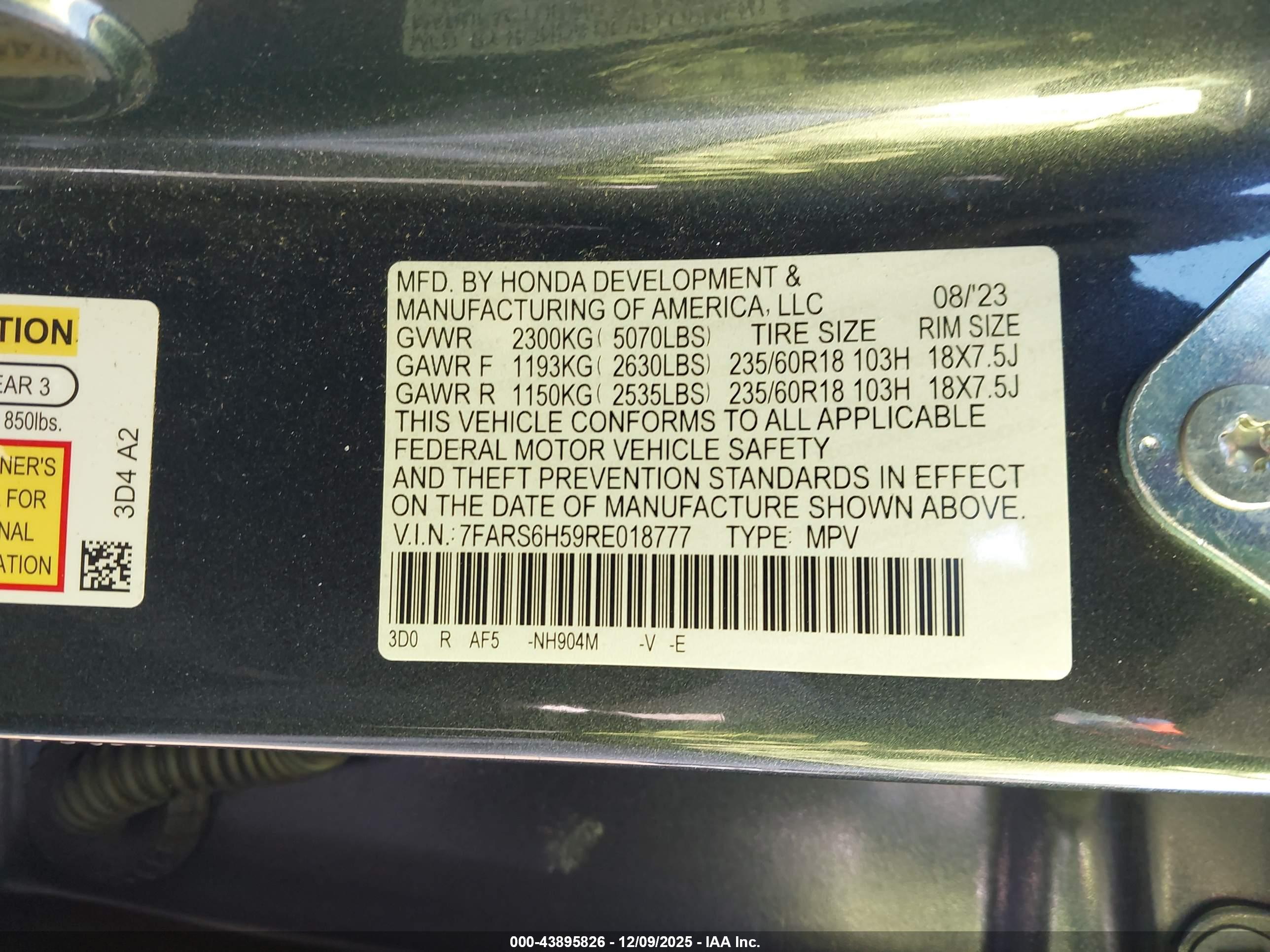 HONDA CR-V image 9