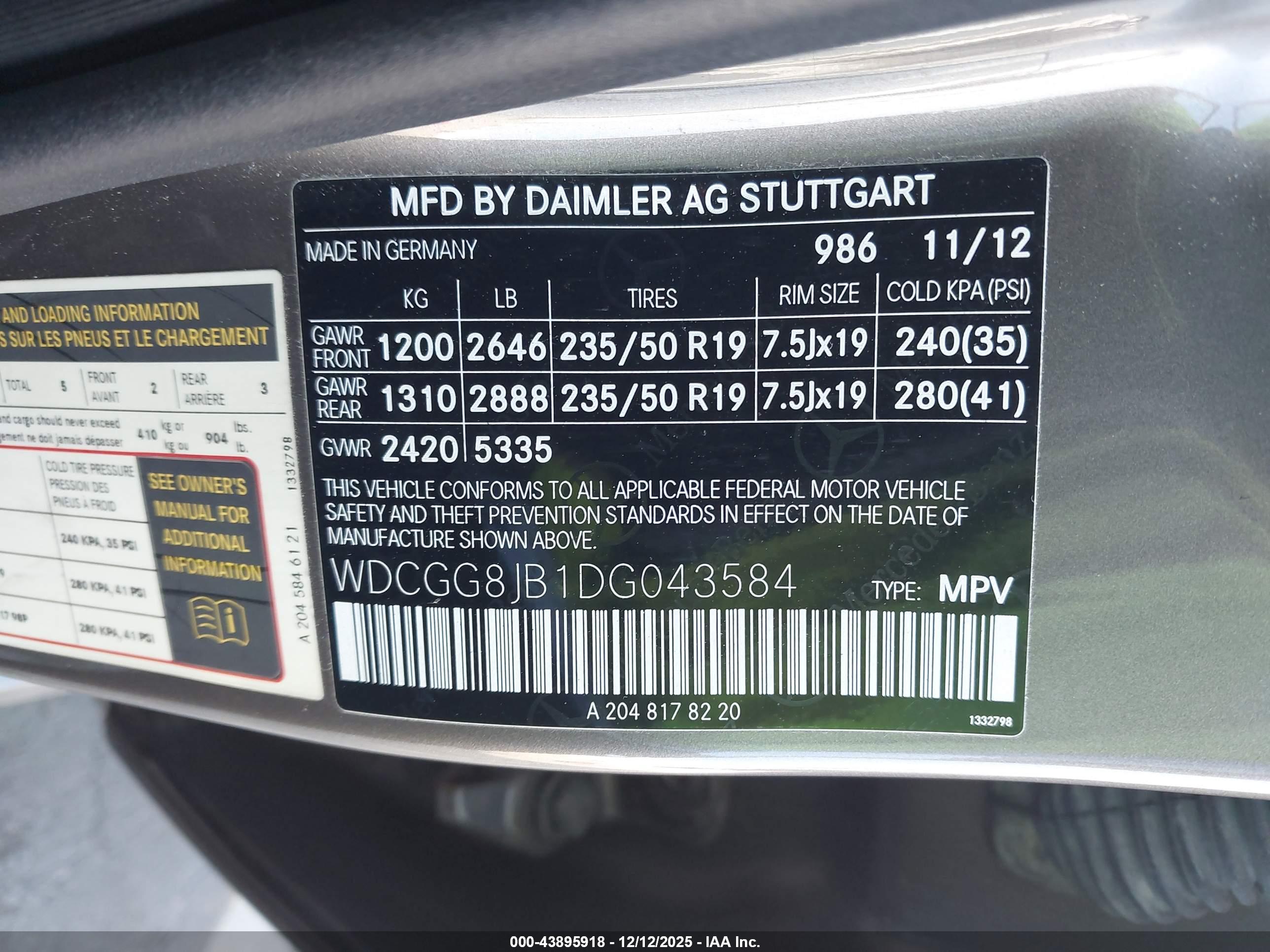 MERCEDES-BENZ GLK image 9