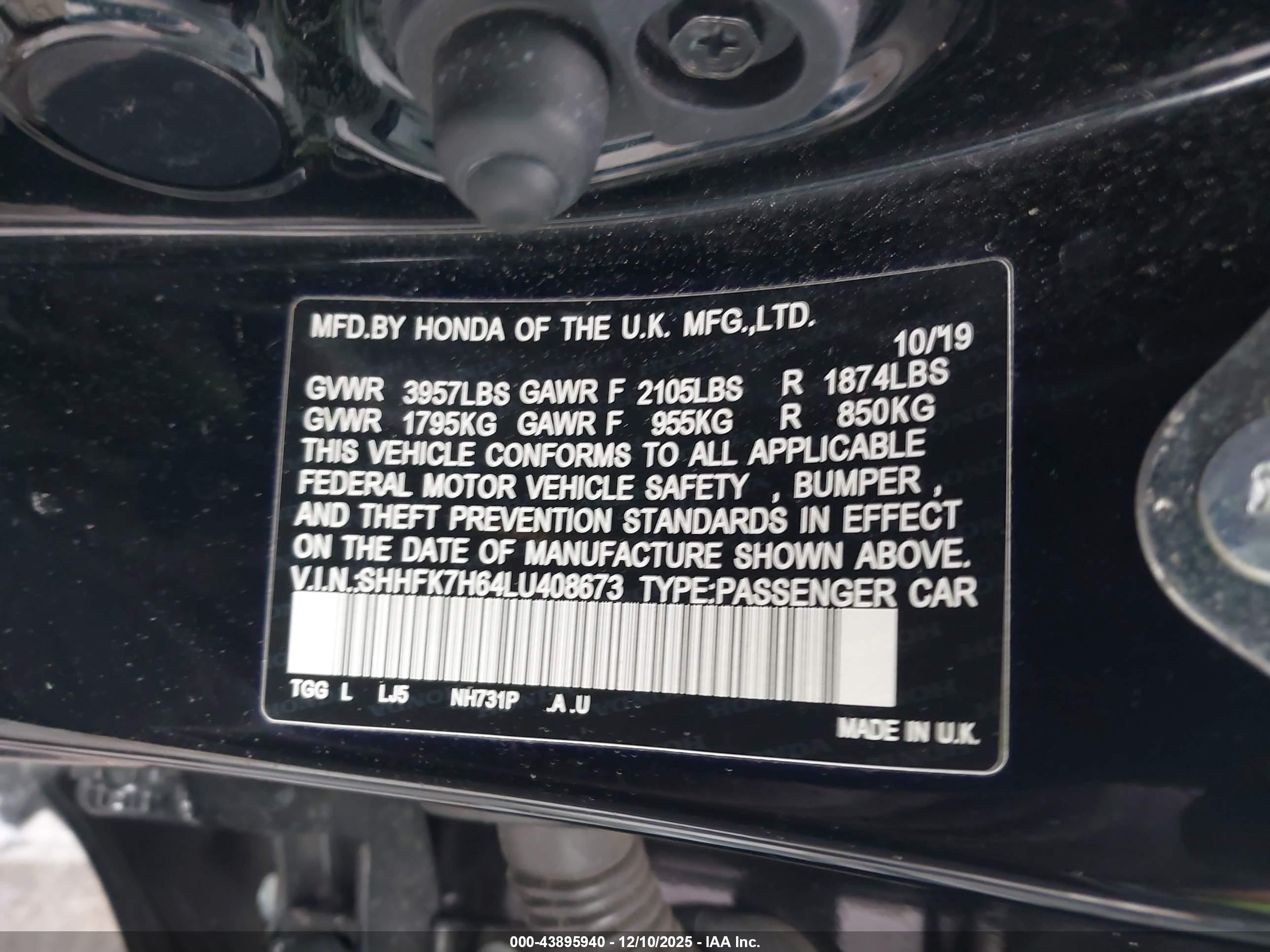 HONDA CIVIC image 9