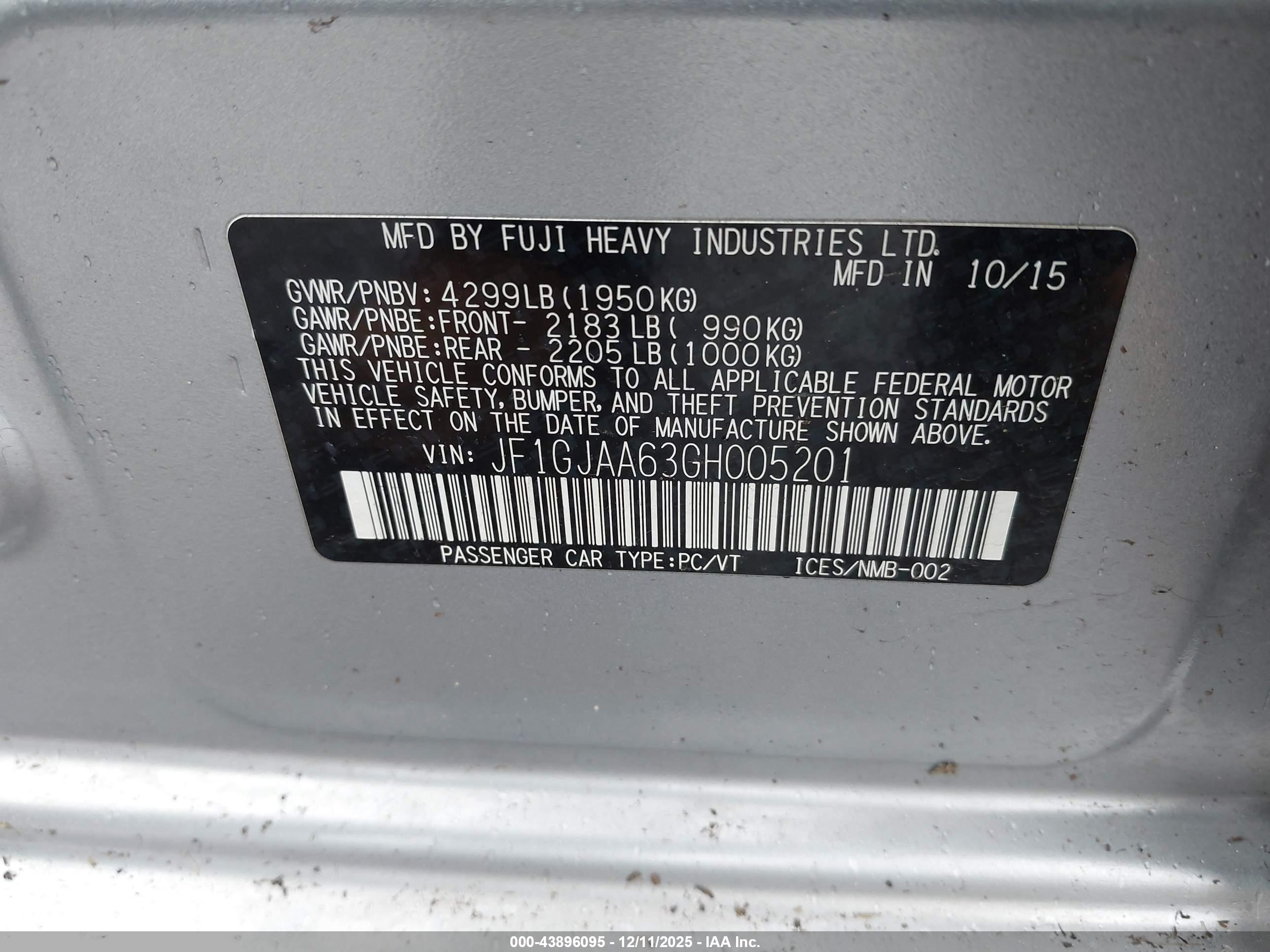SUBARU IMPREZA image 9