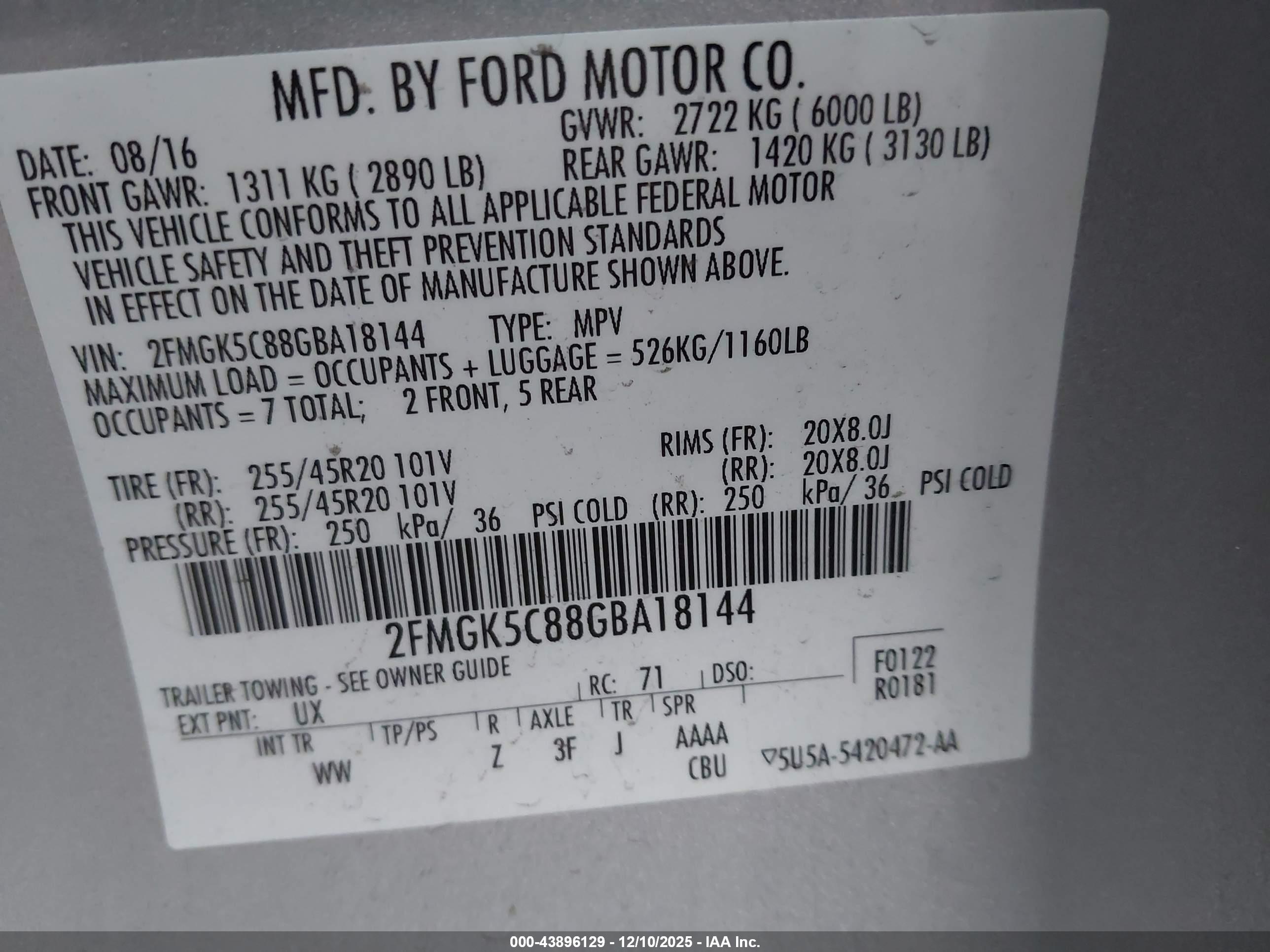 FORD FLEX image 9