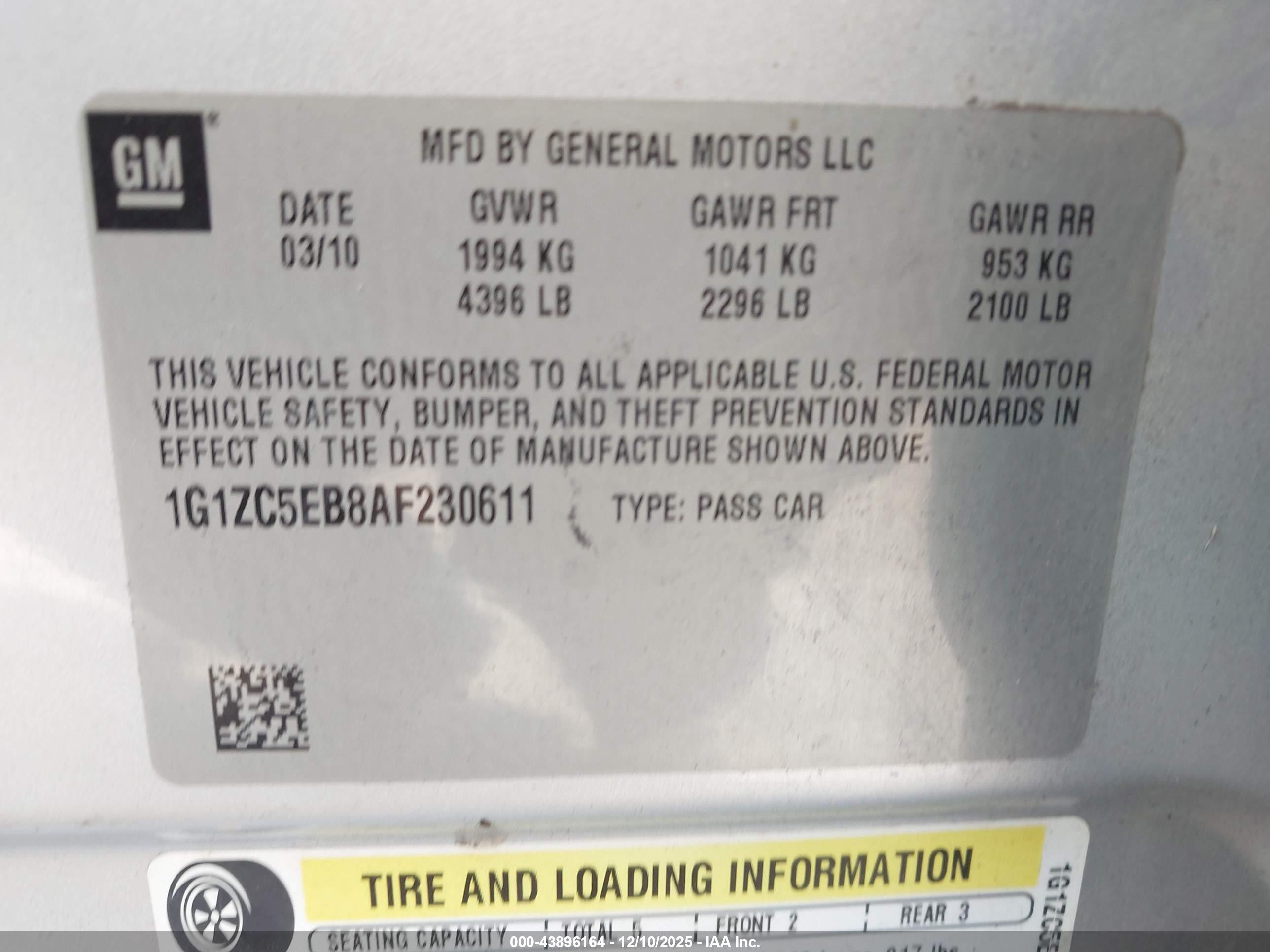 CHEVROLET MALIBU image 9