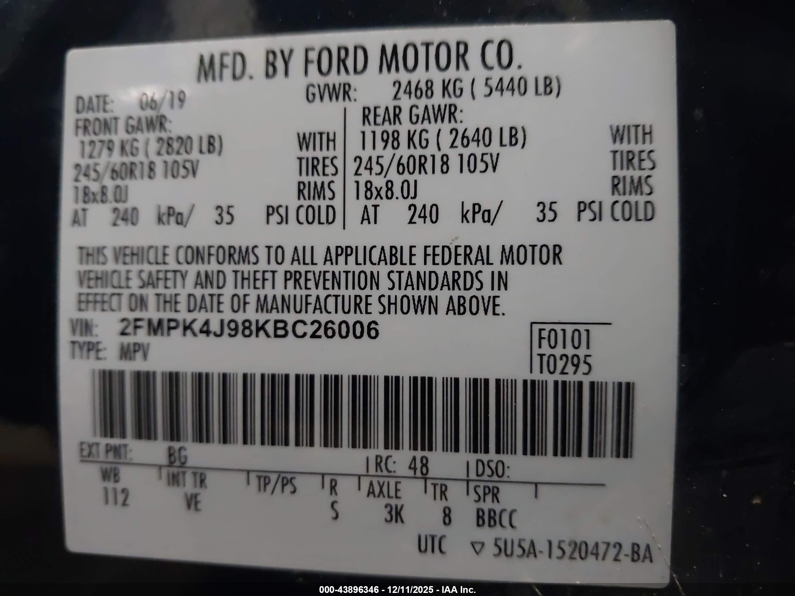 FORD EDGE image 9