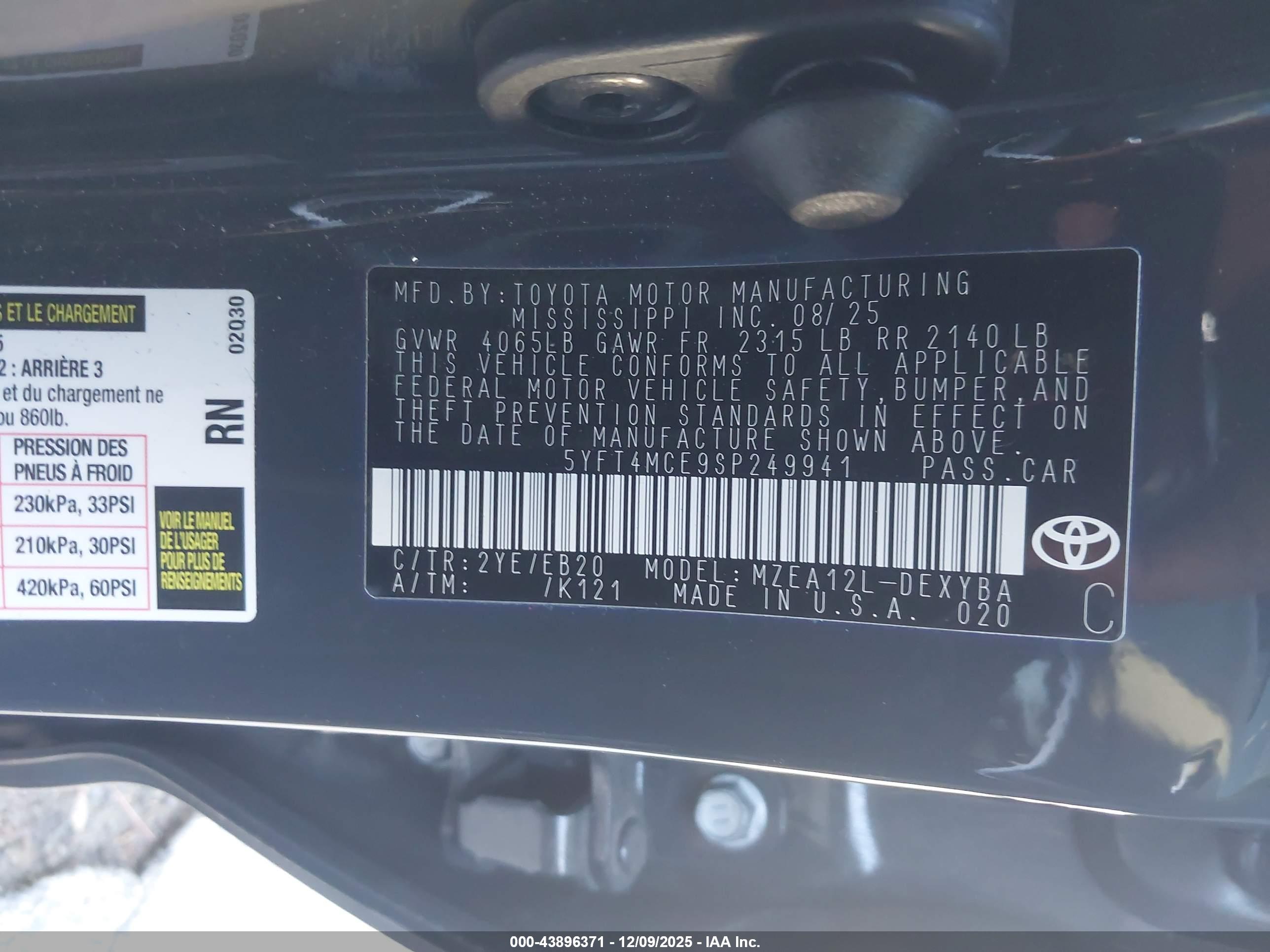 TOYOTA COROLLA image 9