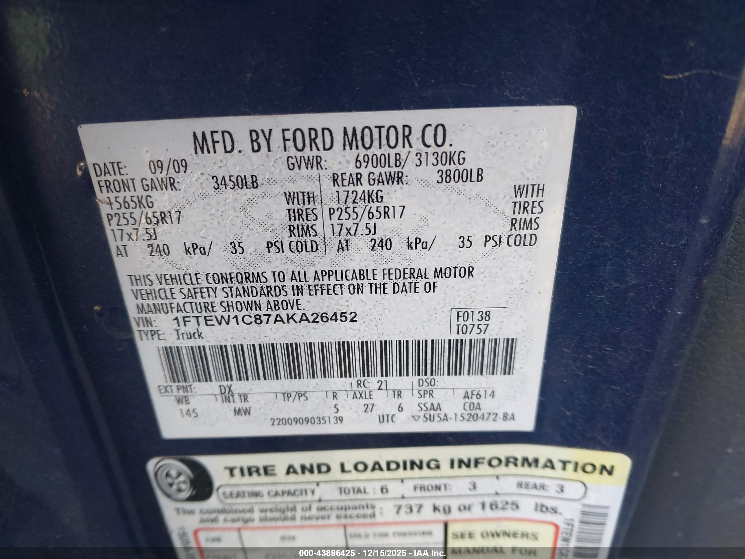FORD F-150 image 9
