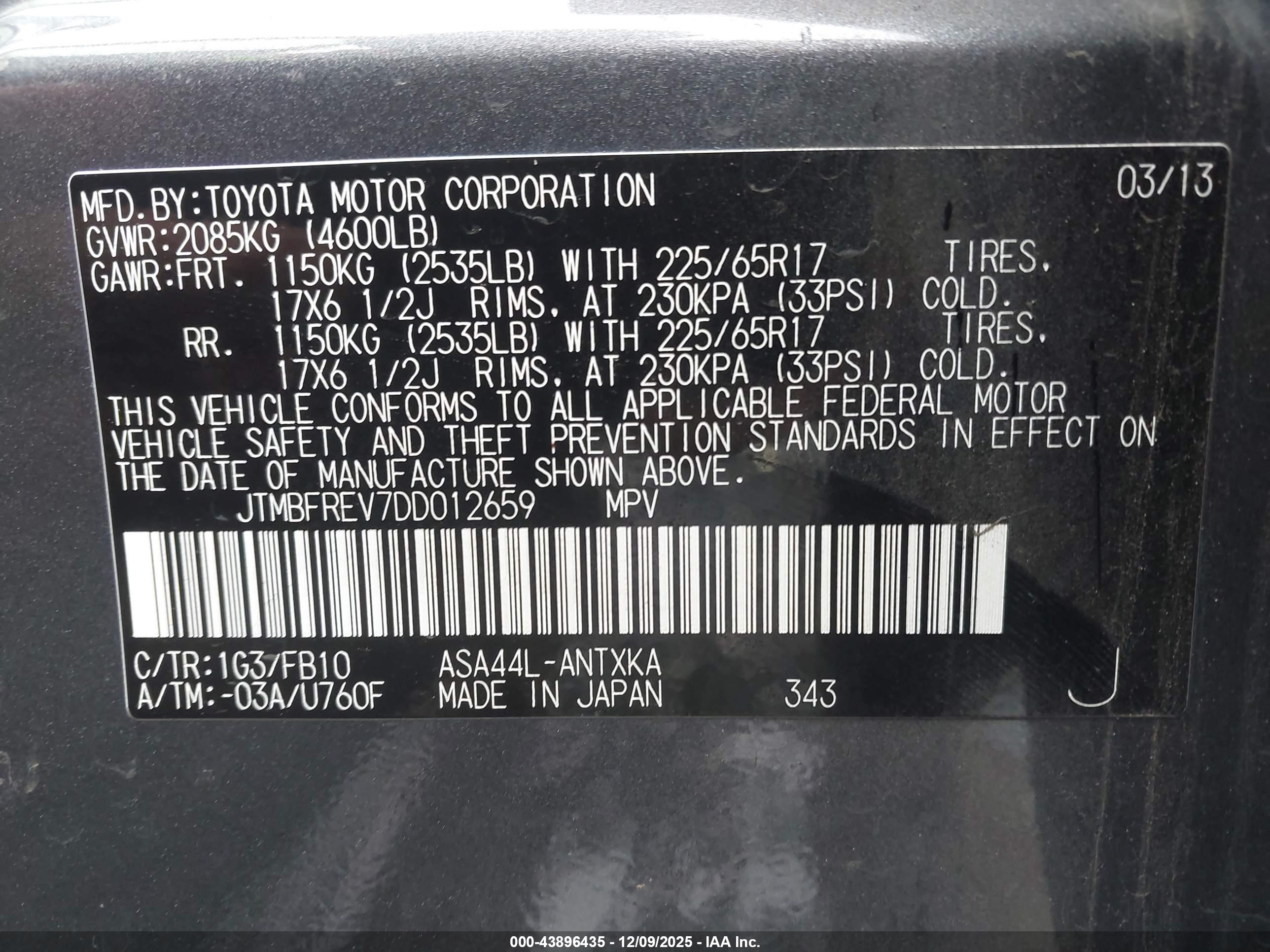 TOYOTA RAV4 image 9