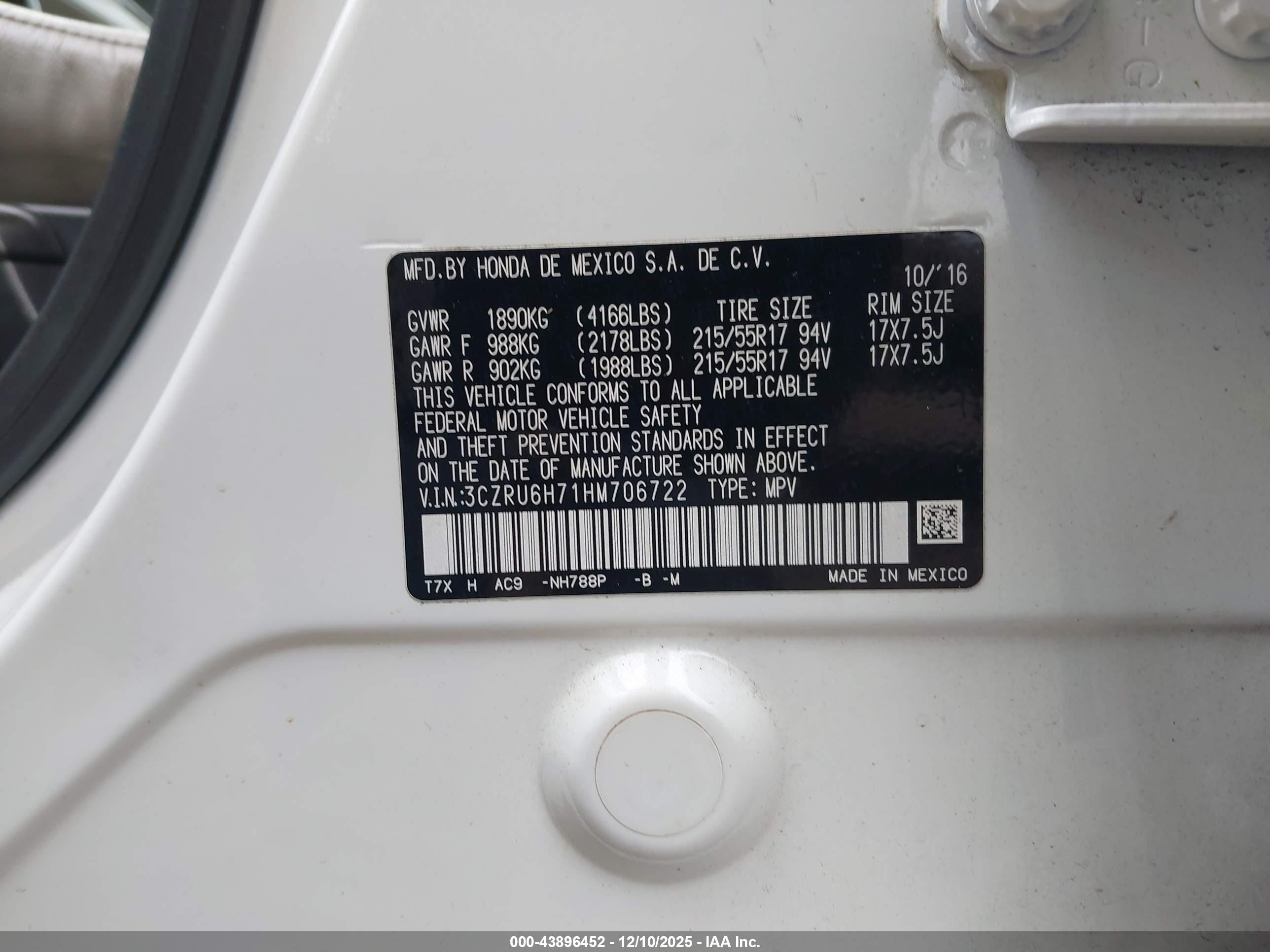 HONDA HR-V image 9