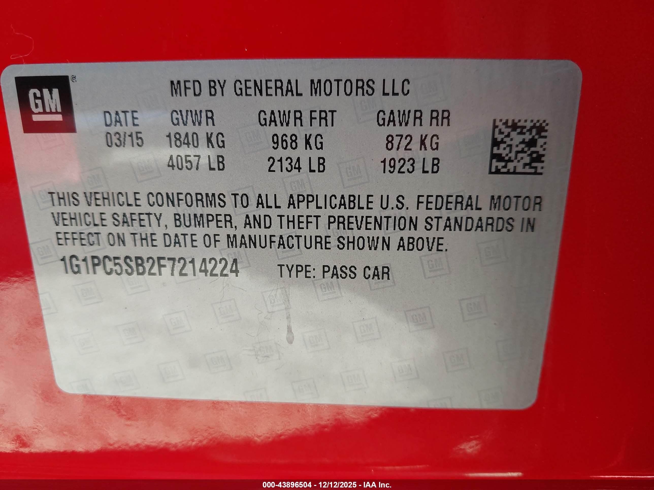 CHEVROLET CRUZE image 9