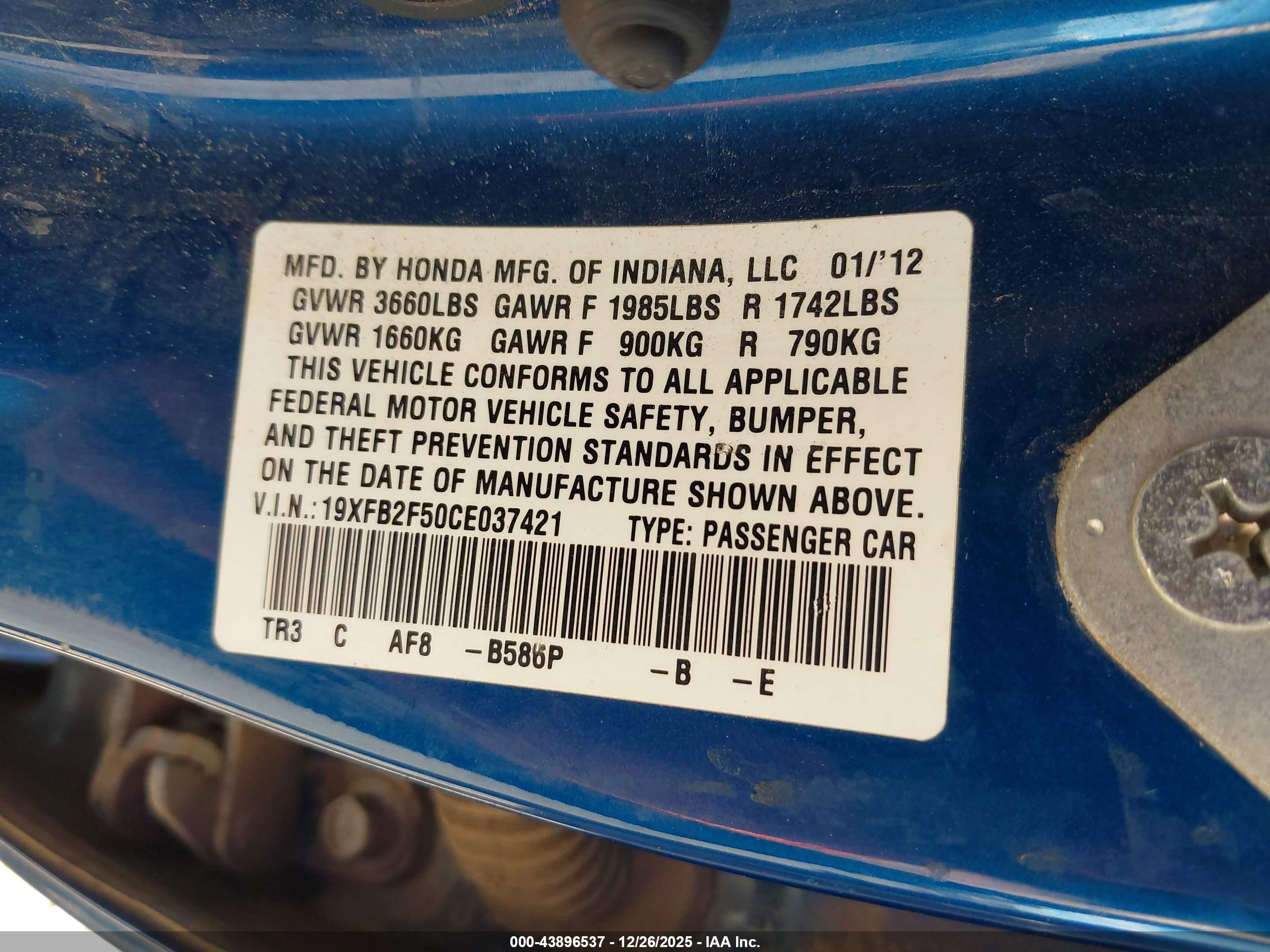 HONDA CIVIC image 9