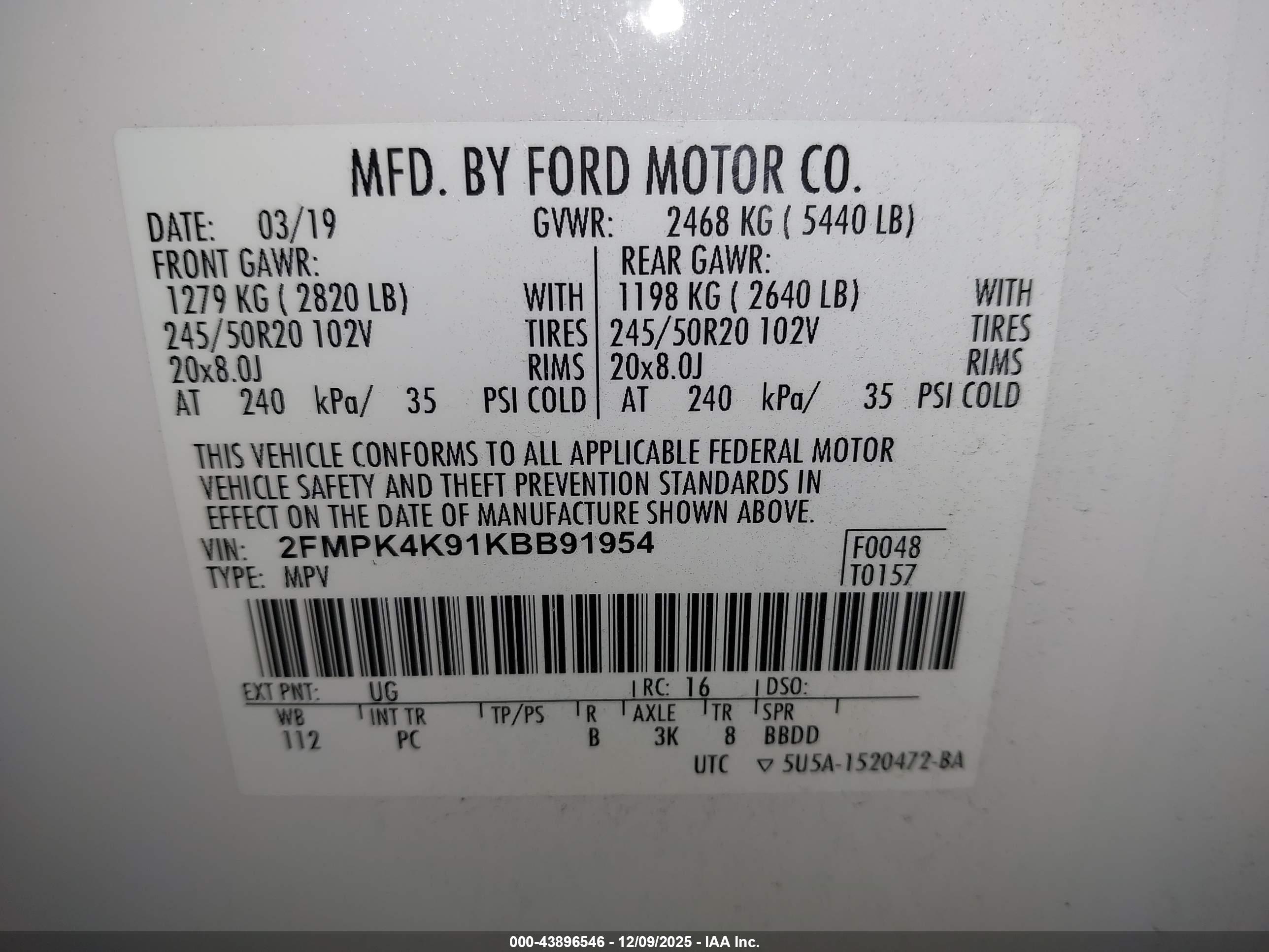 FORD EDGE image 9