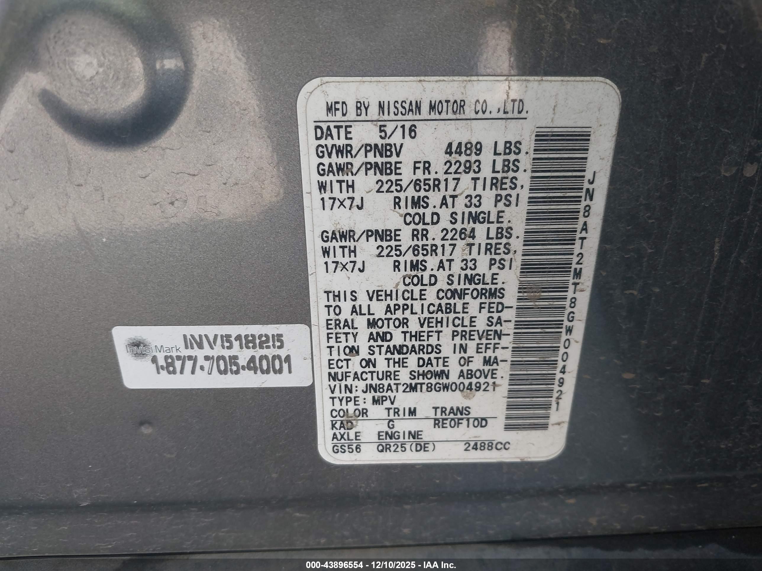 NISSAN ROGUE image 9