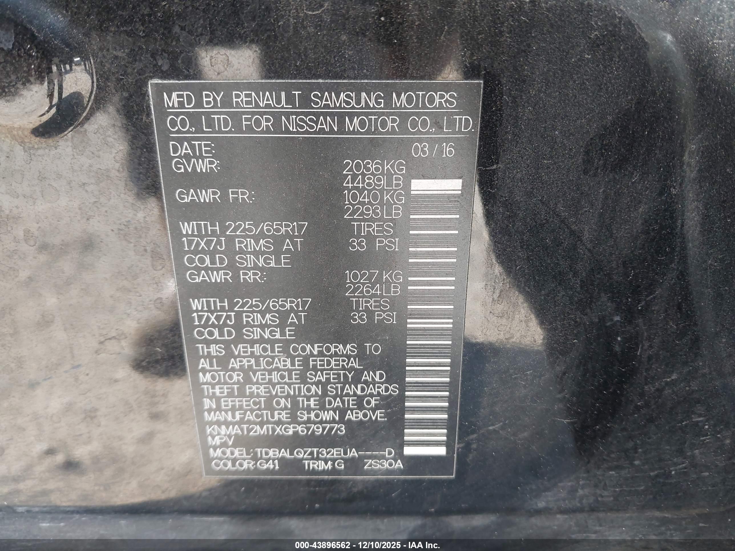 NISSAN ROGUE image 9
