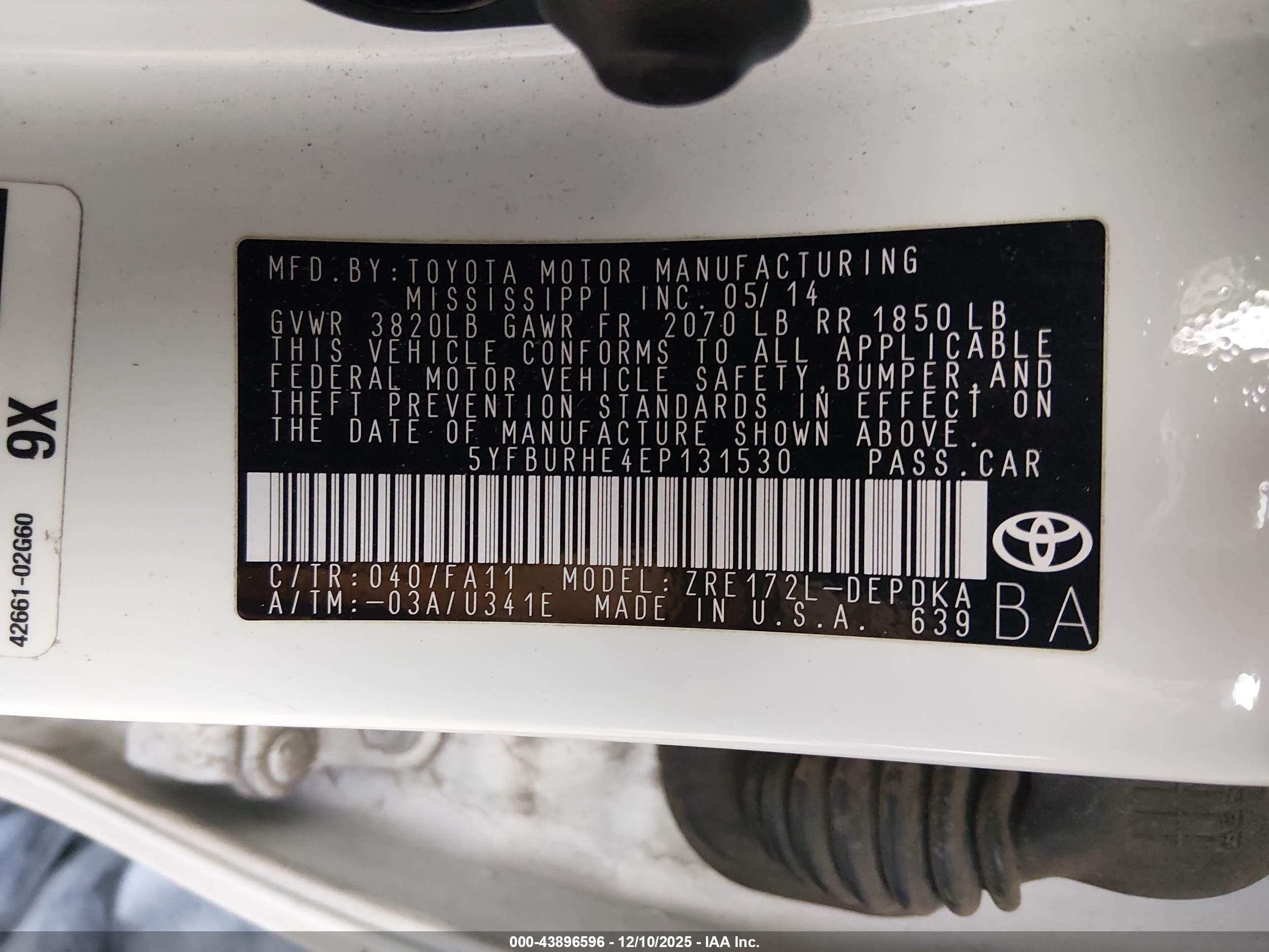 TOYOTA COROLLA image 9