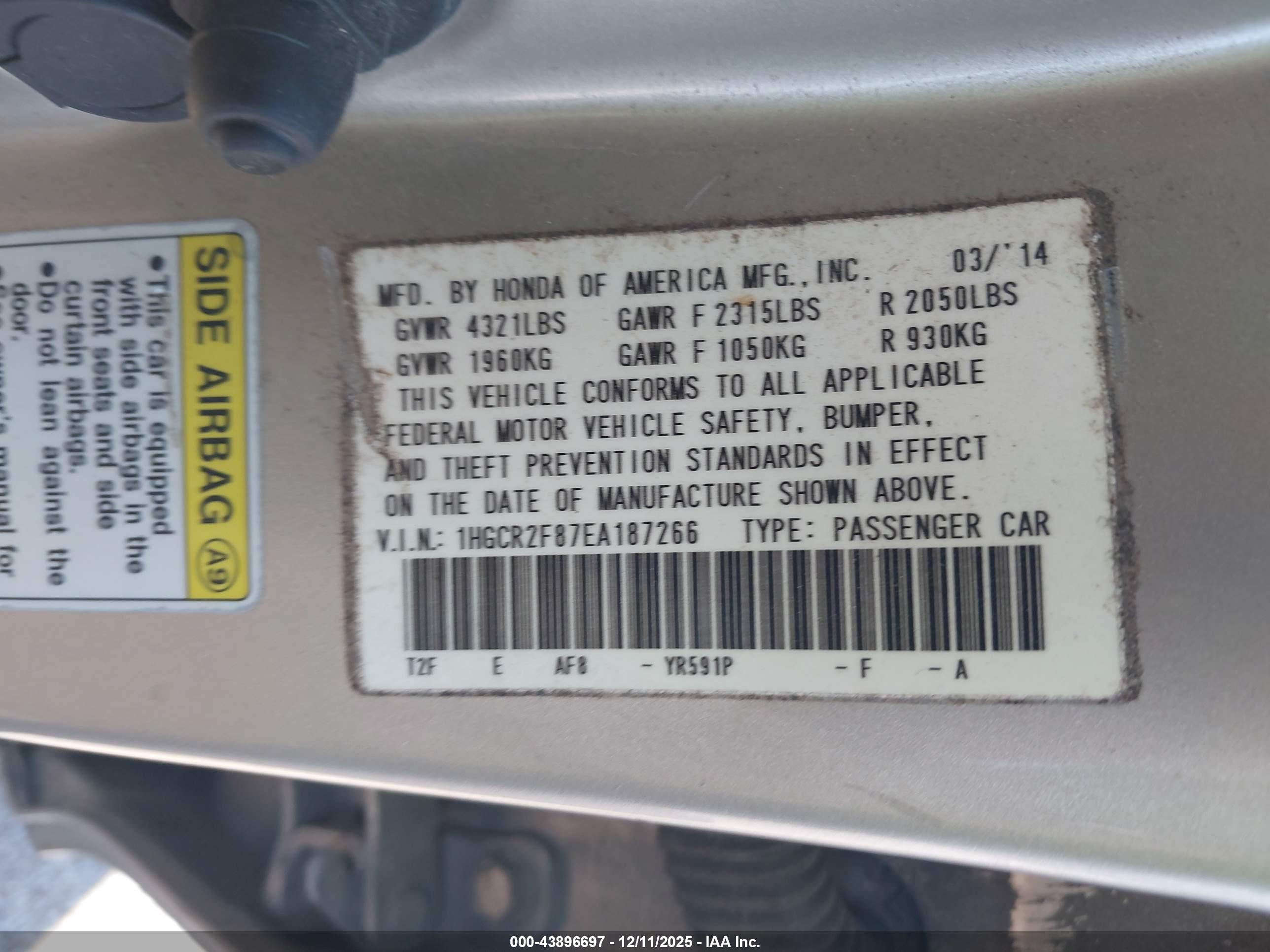 HONDA ACCORD image 9