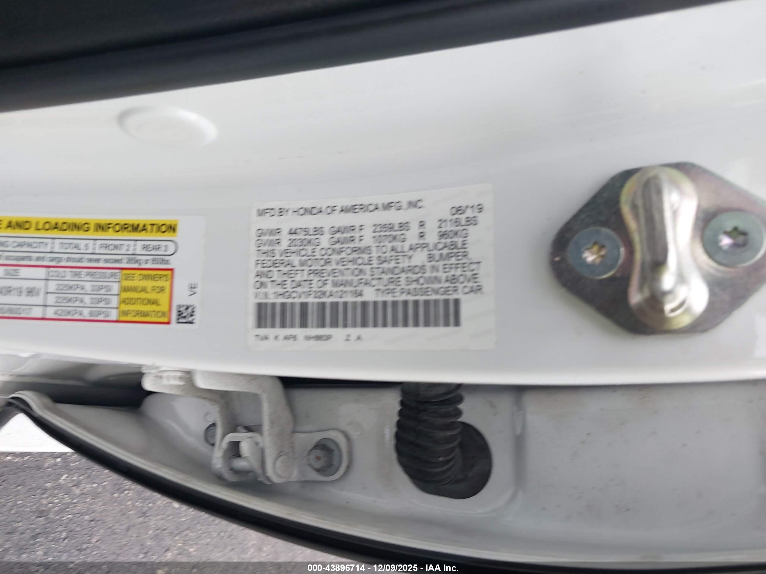 HONDA ACCORD image 9