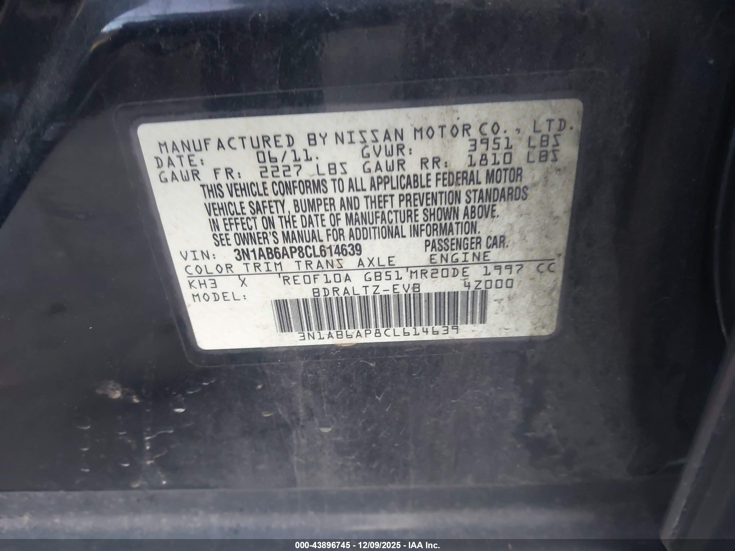 NISSAN SENTRA image 9