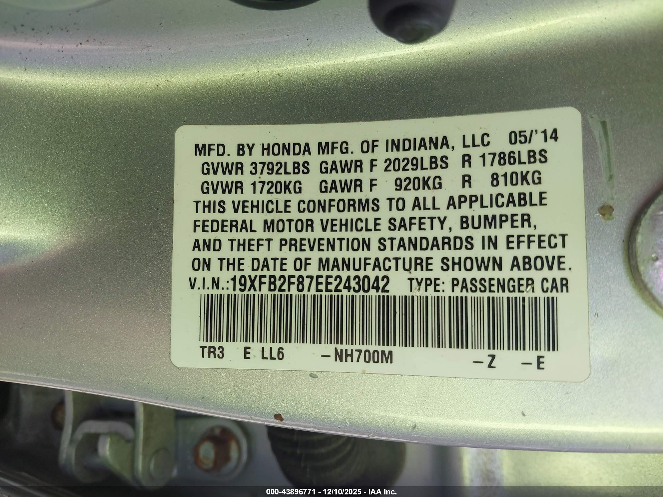 HONDA CIVIC image 9